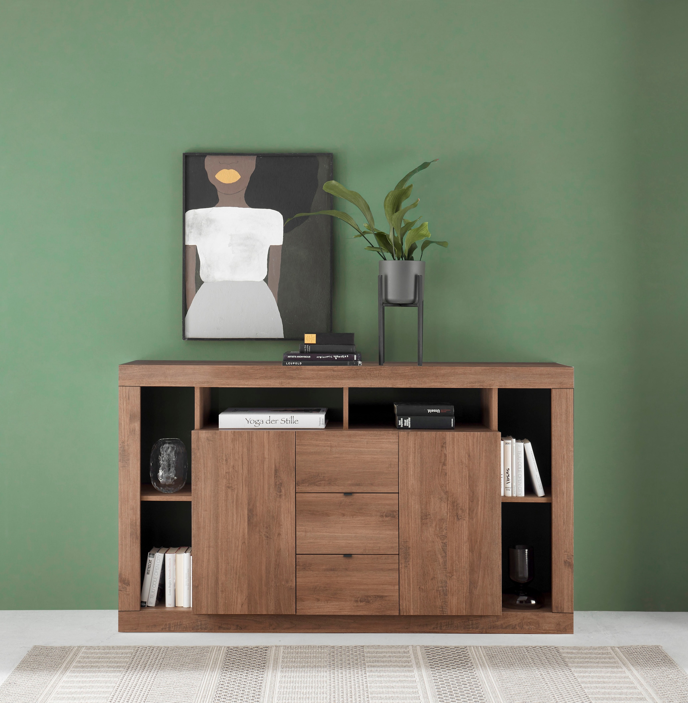 INOSIGN Sideboard »Rimini«, mit 2 Türen und 3 Schubkästen