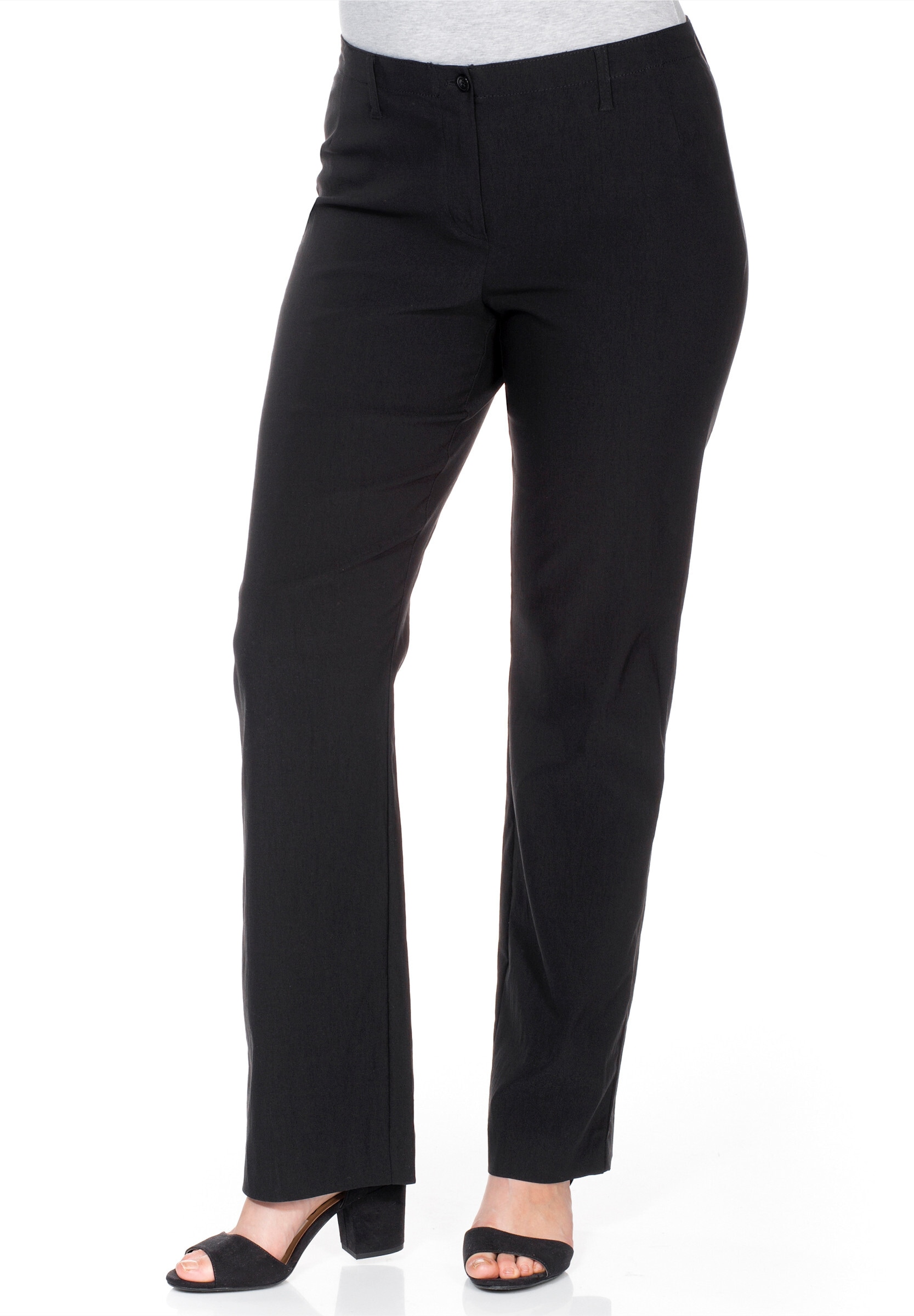 Sheego Bootcuthose »Stretch-Hose Bengalinhose in Bootcut-Form«  »Die Bootcut« mit schmalem Bund