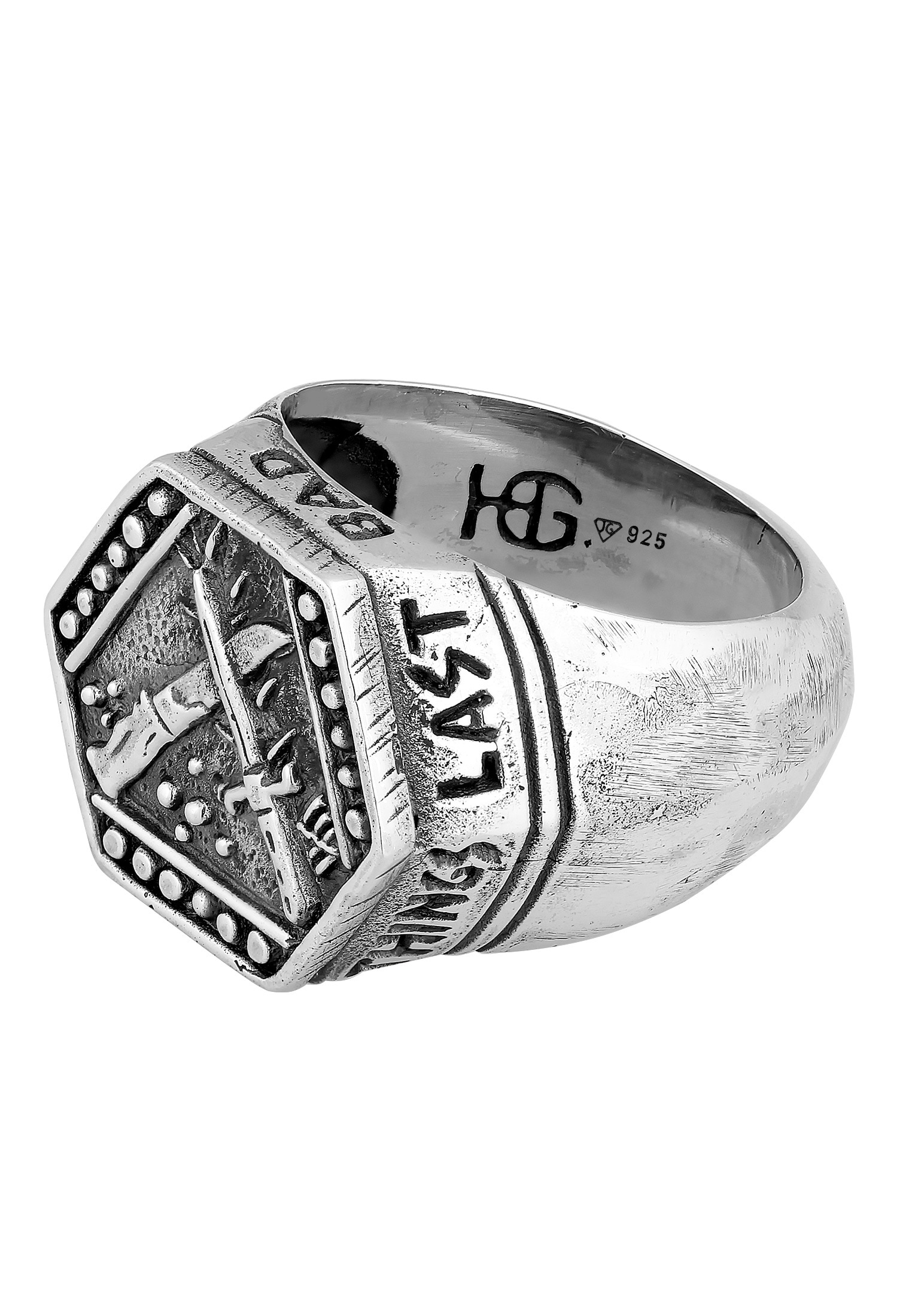 HAZE & GLORY Siegelring »Ring Siegelring - Knife 925 Silber«