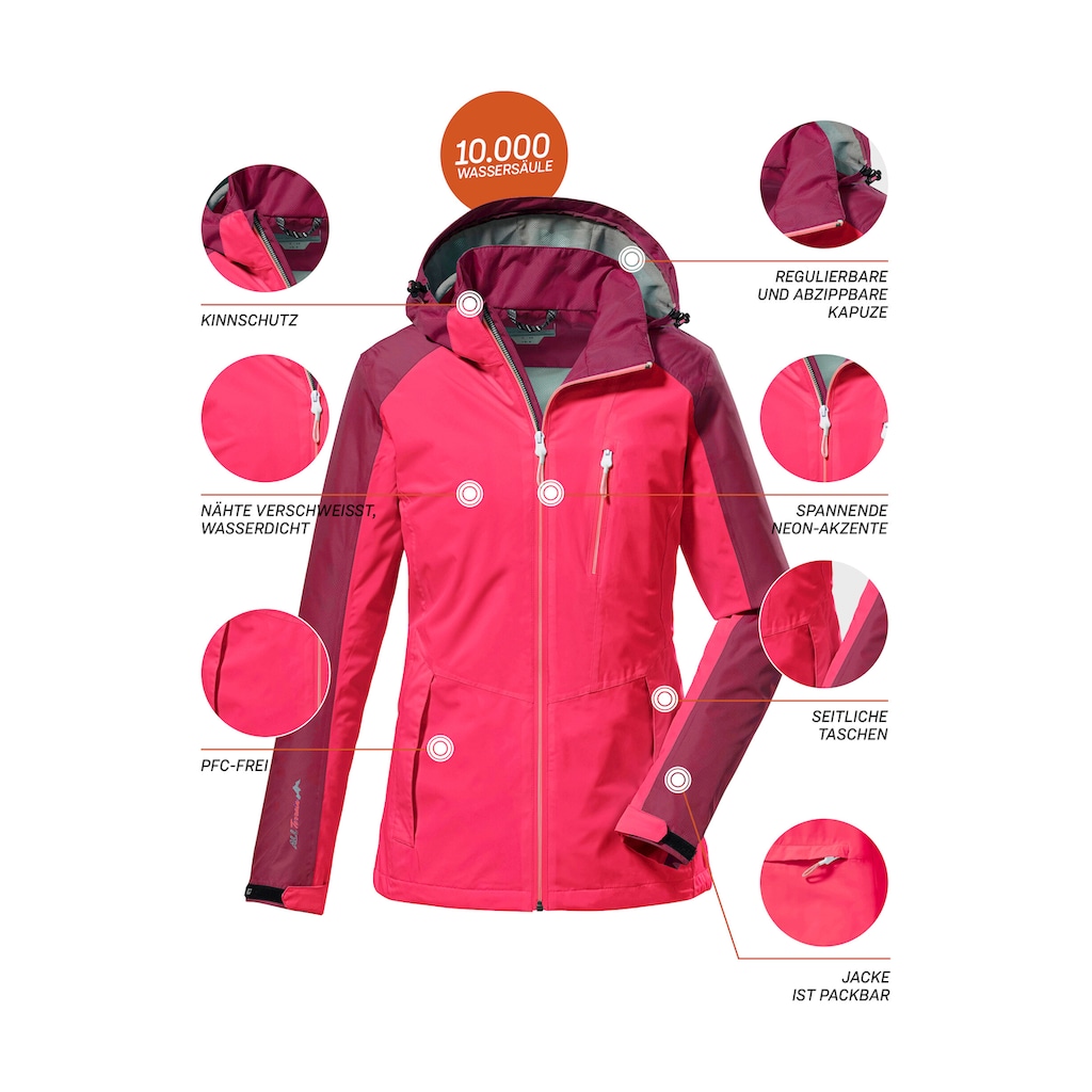 Killtec Outdoorjacke »KOS 5 WMN JCKT«