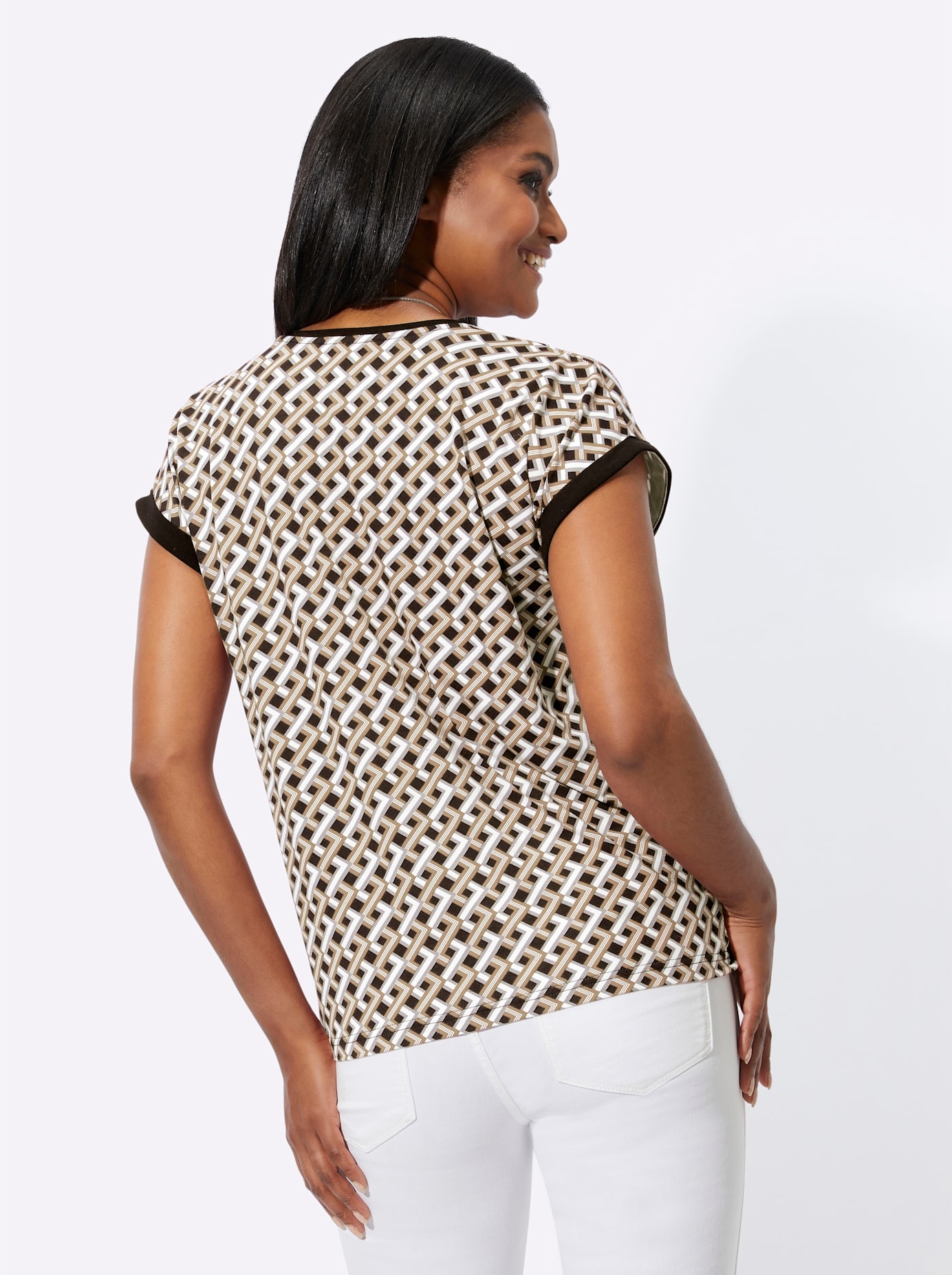 Inspirationen V-Shirt »V-Shirt«, (1 tlg.)