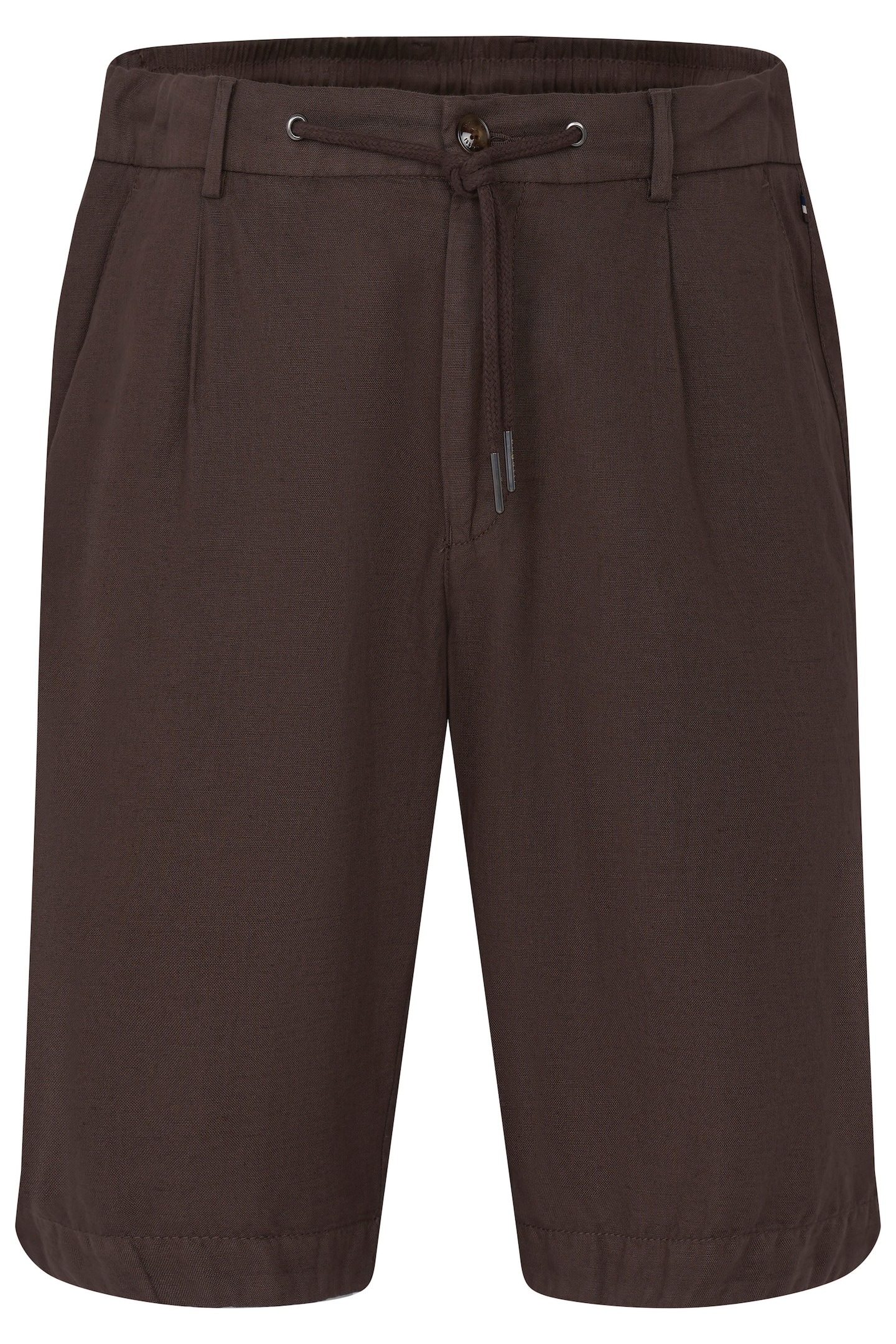 bugatti Bermudas, aus Leinen-Baumwollmix