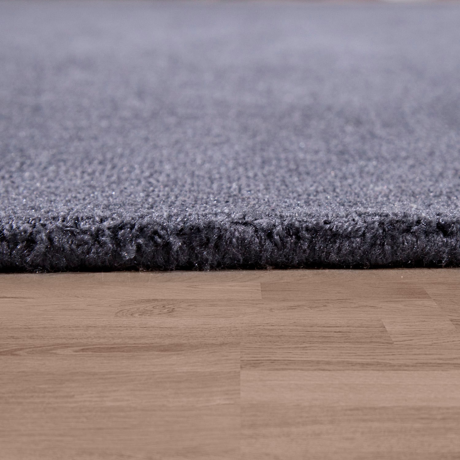 Paco Home Teppich »Randers 578«, rund, 14 mm Höhe, Kurzflor, Handweb Teppich, Uni Farben, handgewebt