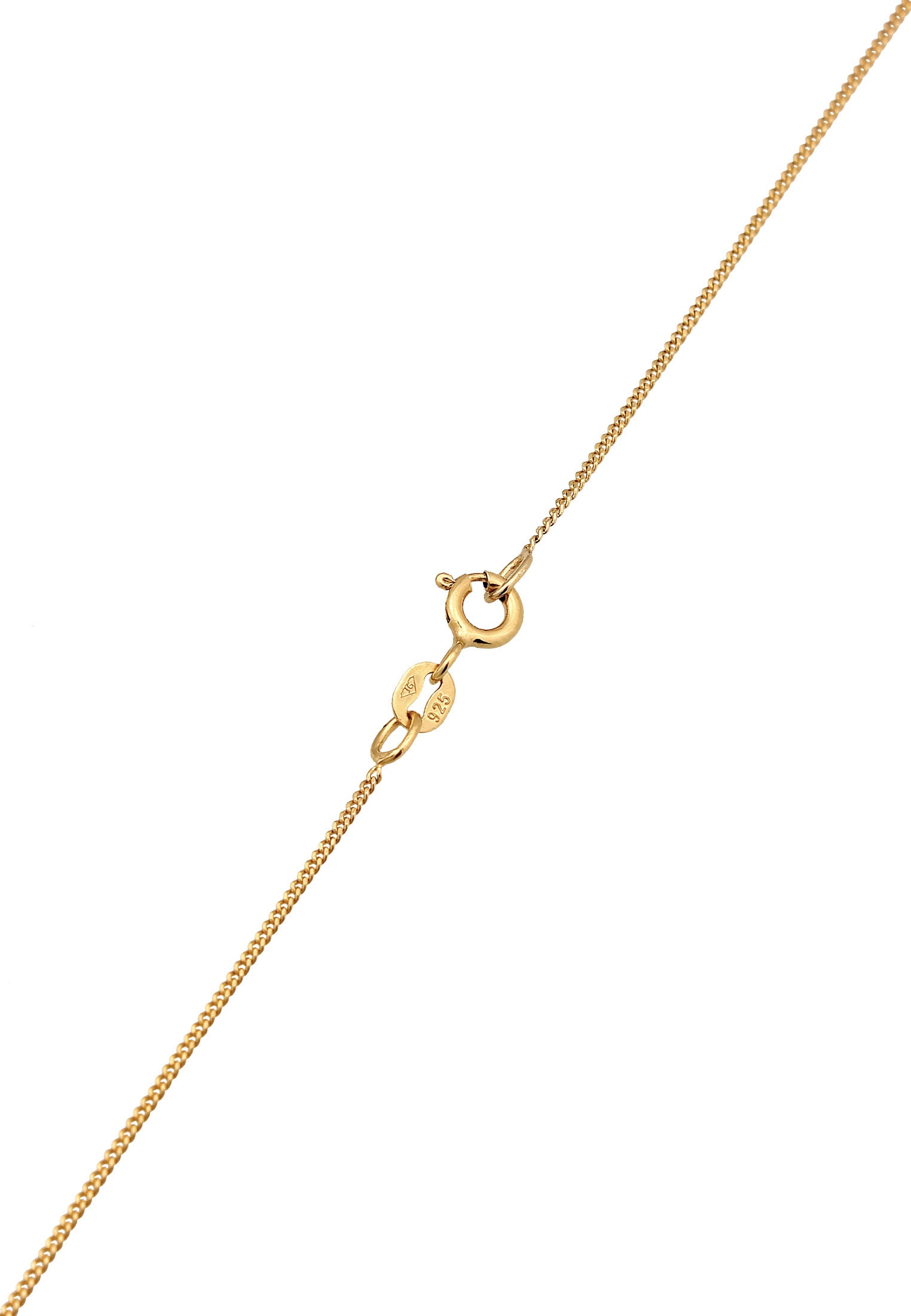 Elli Kette mit Anhänger »Halskette Anhänger Welle Surfer Maritim 925 Silber«