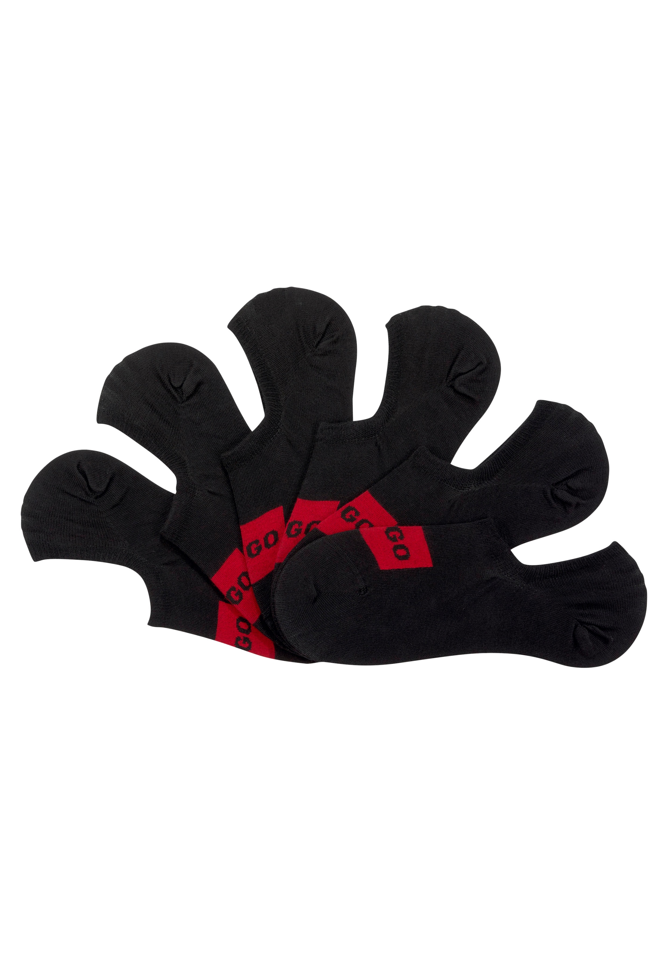 HUGO Underwear Freizeitsocken »3P LC LABEL CC«, (Packung, 3 Paar), mit Logostickerei