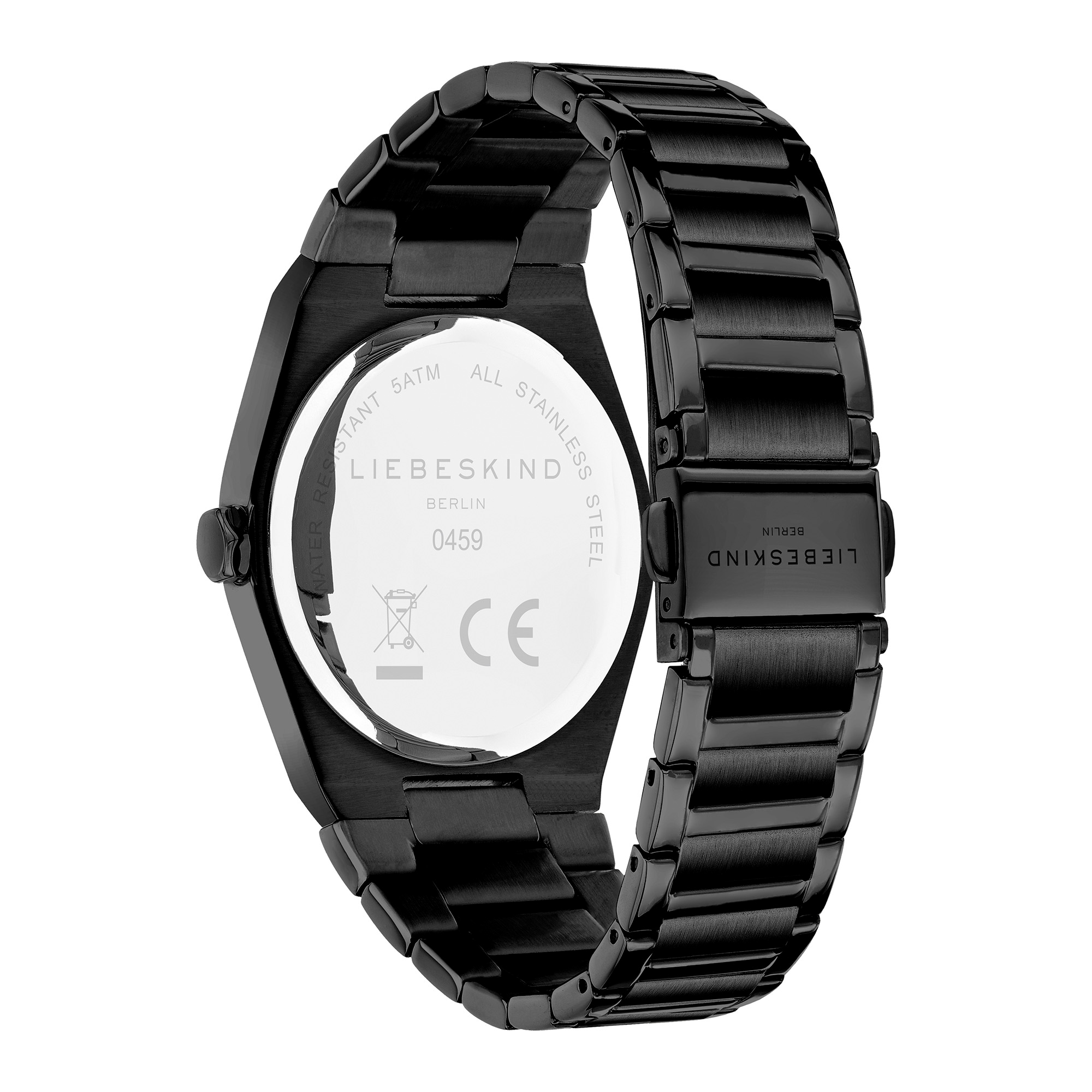 Liebeskind Berlin Quarzuhr »Minimalist 45 mm« Armbanduhr, Damenuhr, Edelstahlarmband, analog