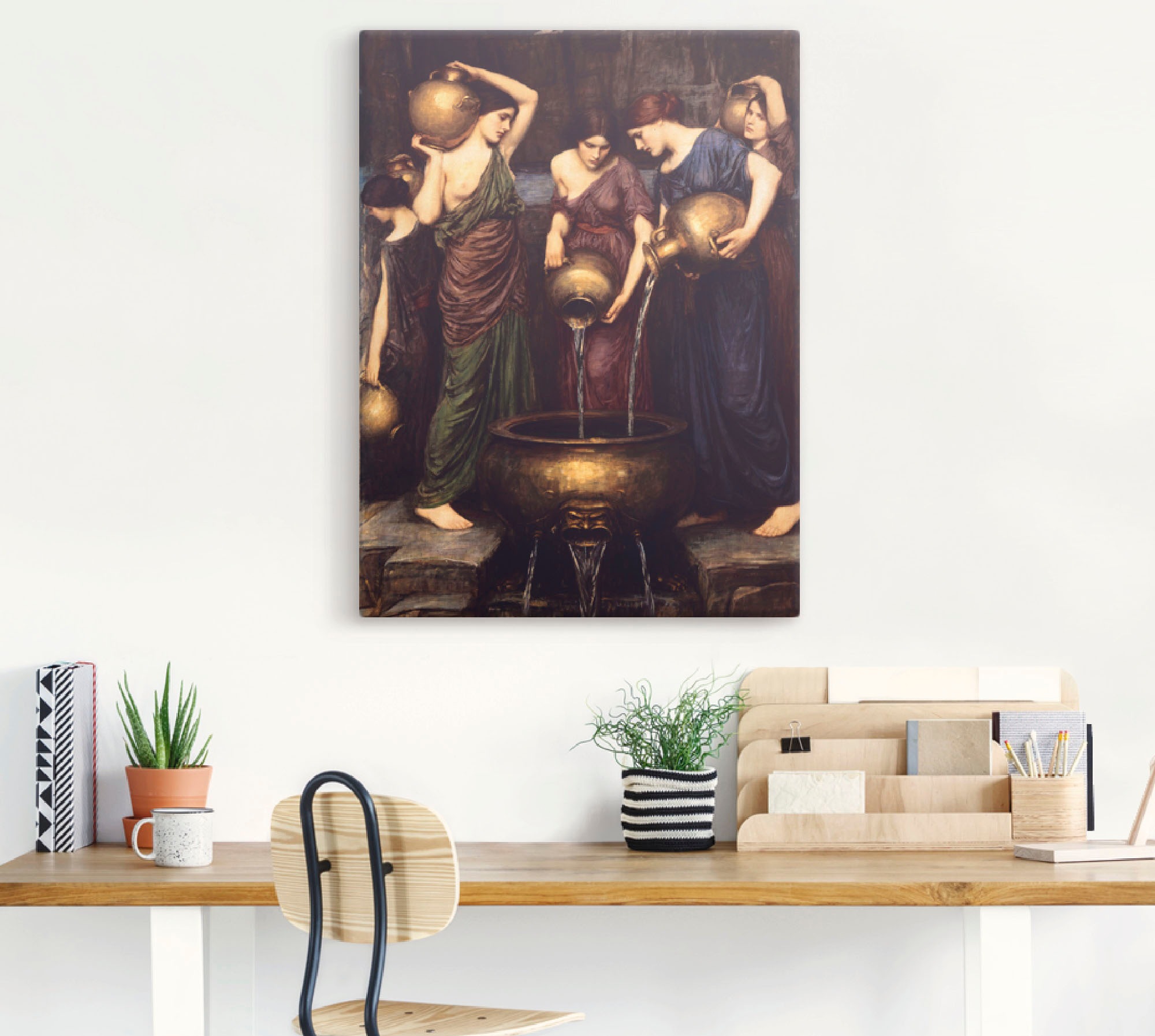 Artland Wandbild »Die Danaiden. 1910«, Frau, (1 St.)