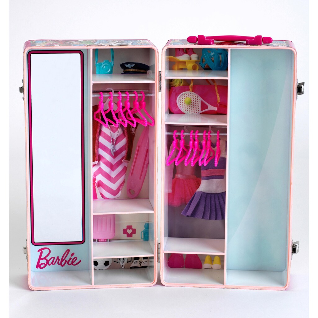 Klein Puppenkleiderschrank »Barbie Schrankkoffer«