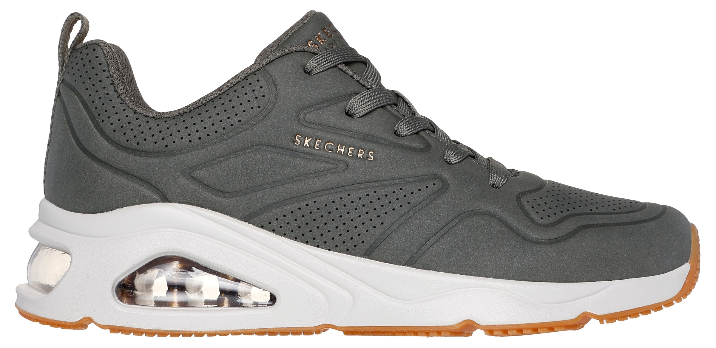 Skechers Sneaker »TRES-AIR UNO«, Freizeitschuh, Halbschuh, Schnürschuh mit Air-Cooled Memory Foam