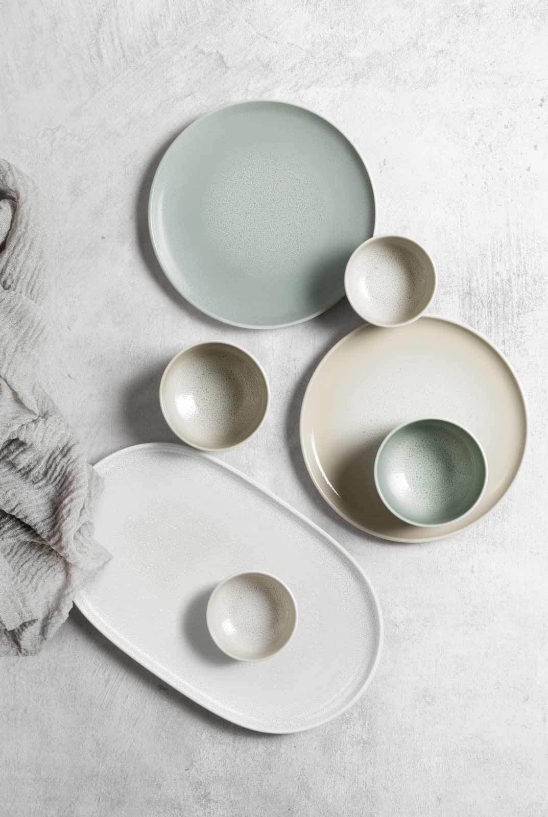 Seltmann Weiden Servierplatte »Servierplatte Sento Home 33 x 20 cm weiß«