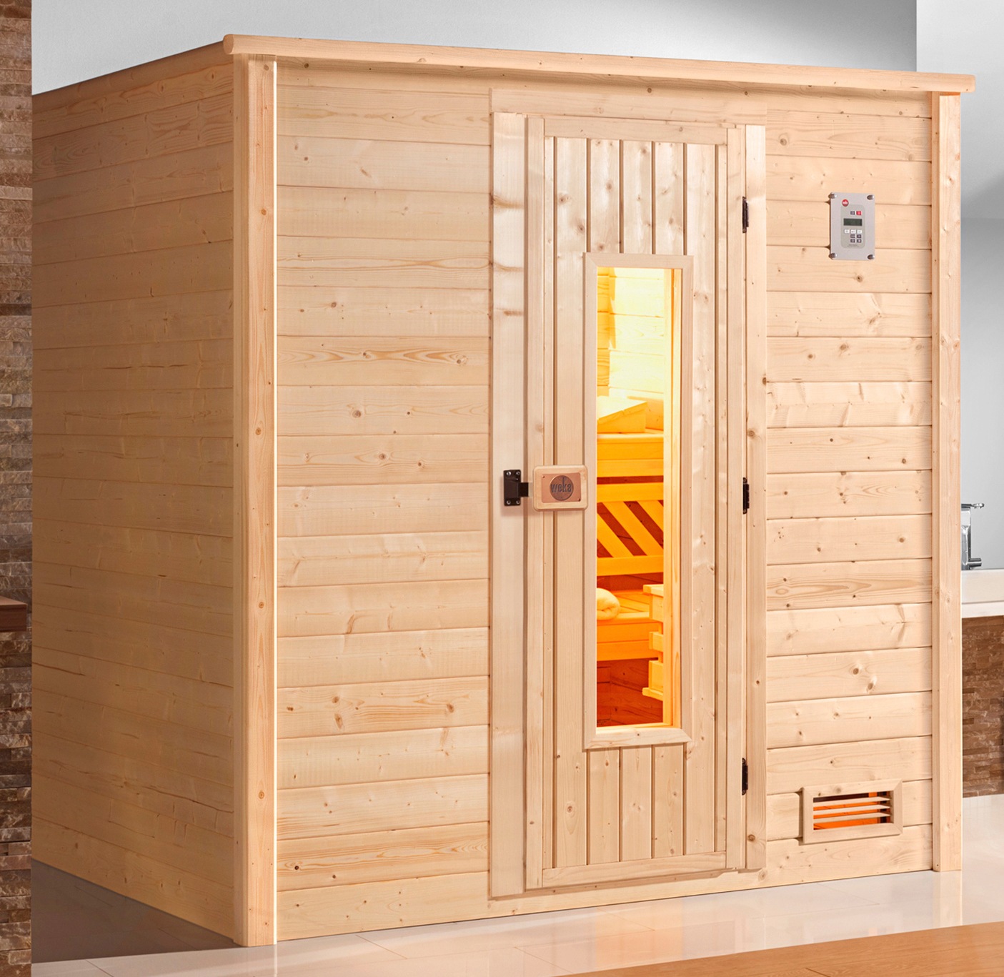 weka Sauna »Bergen 1«, ohne Ofen