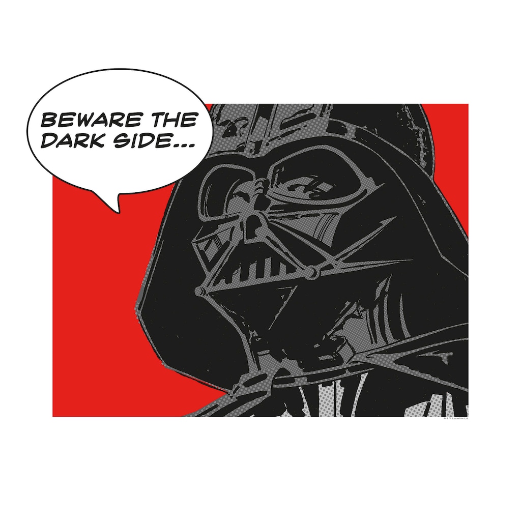 Komar Poster »Star Wars Classic Comic Quote Vader«, Star Wars, (1 St.)