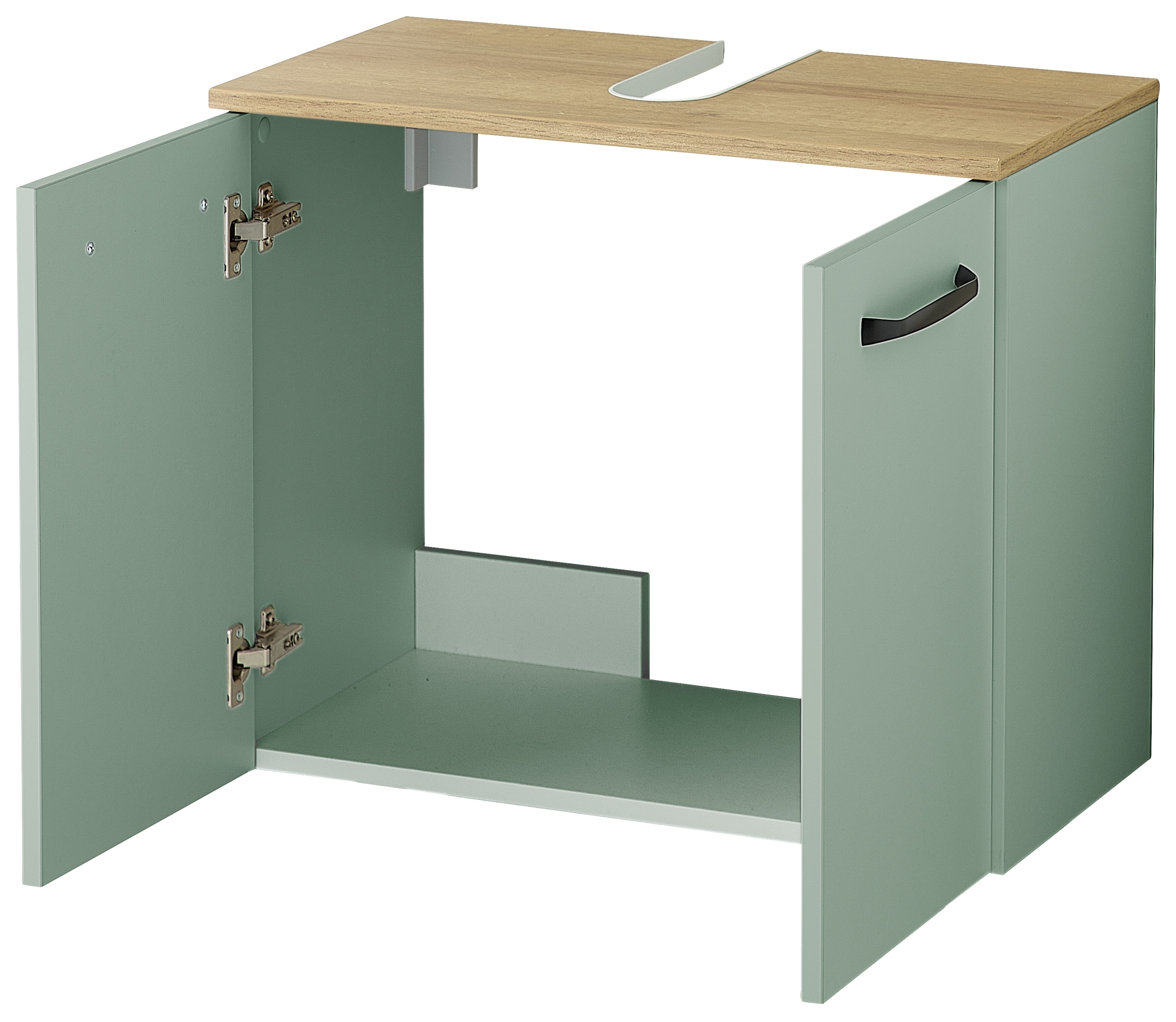 Saphir Badmöbel-Set »Quickset 500, Waschbeckenunterschrank mit Spiegel« 5 Stk. tlg.