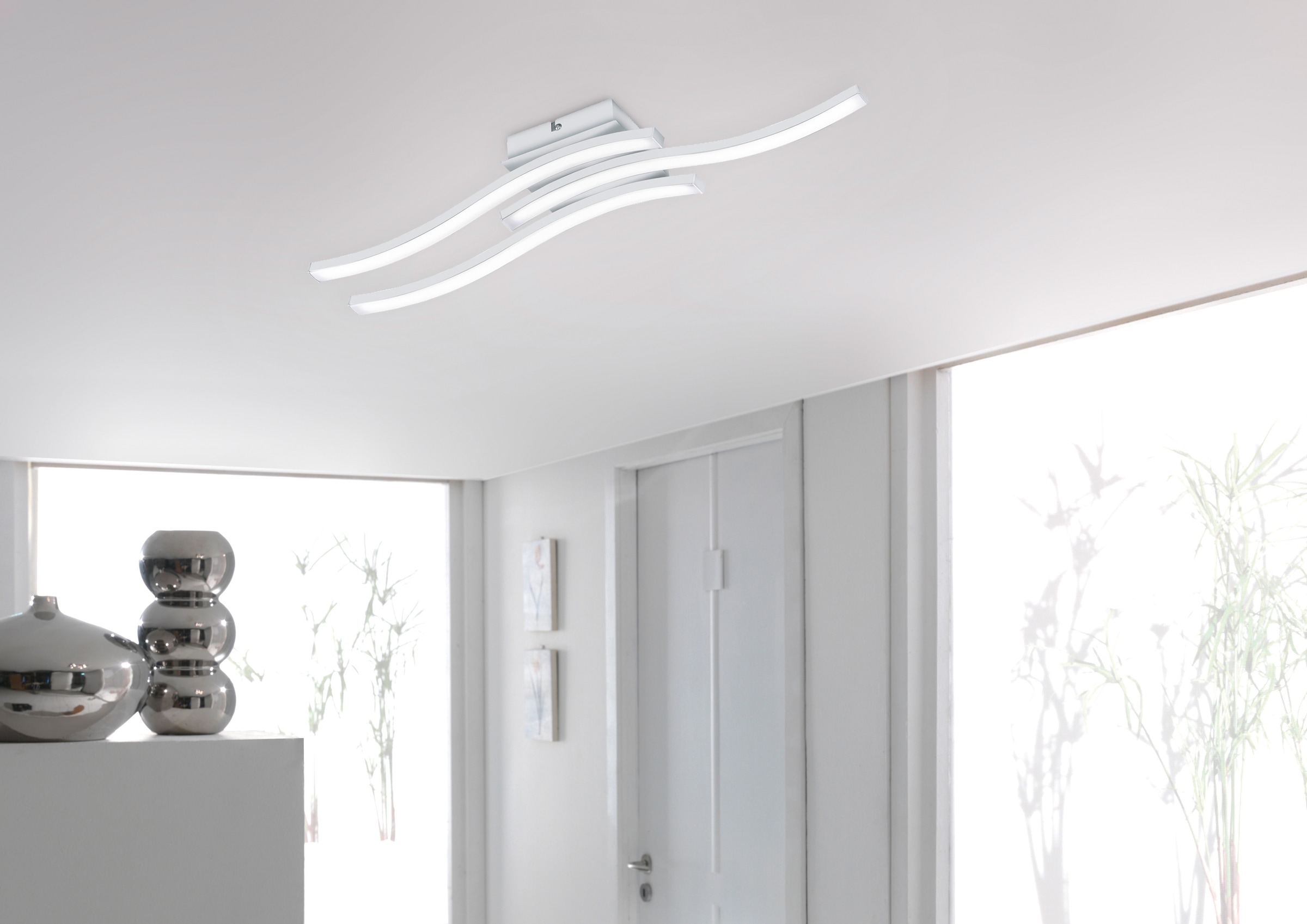 TRIO Leuchten LED Deckenleuchte »Route«, 3 flammig-flammig, moderne  Deckenlampe 3-flammig, LEDs mit 3x 500 Lumen online bei OTTO | Deckenlampen