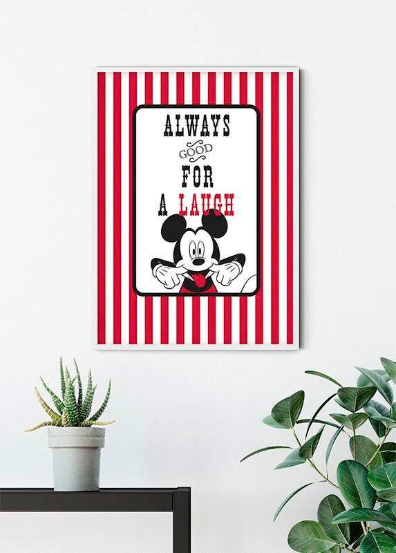Komar Poster »Mickey Mouse Laugh«, Disney, (1 St.), Kinderzimmer,  Schlafzimmer, Wohnzimmer kaufen bei OTTO
