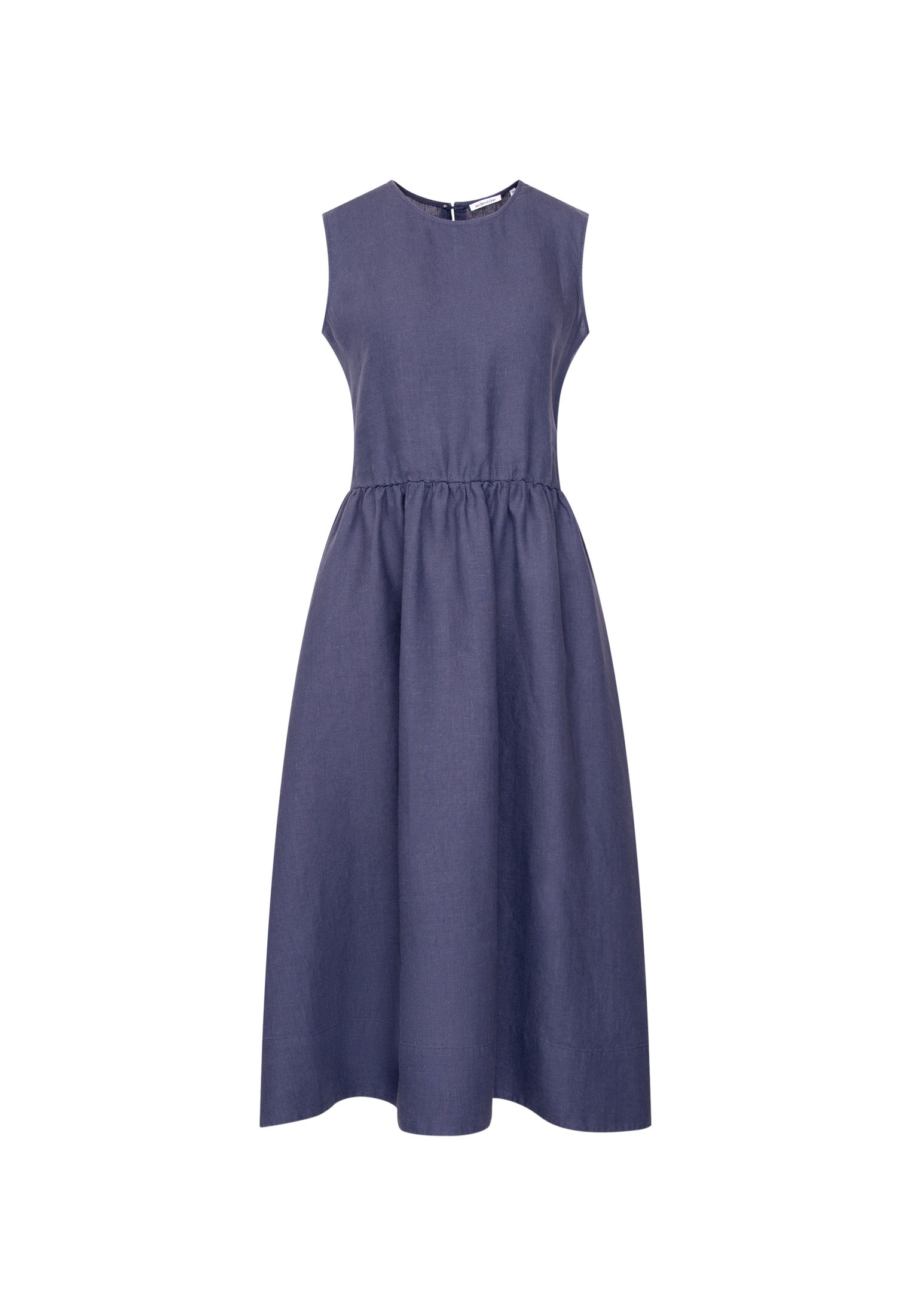 seidensticker Sommerkleid Ohne Arm Rundhals Uni