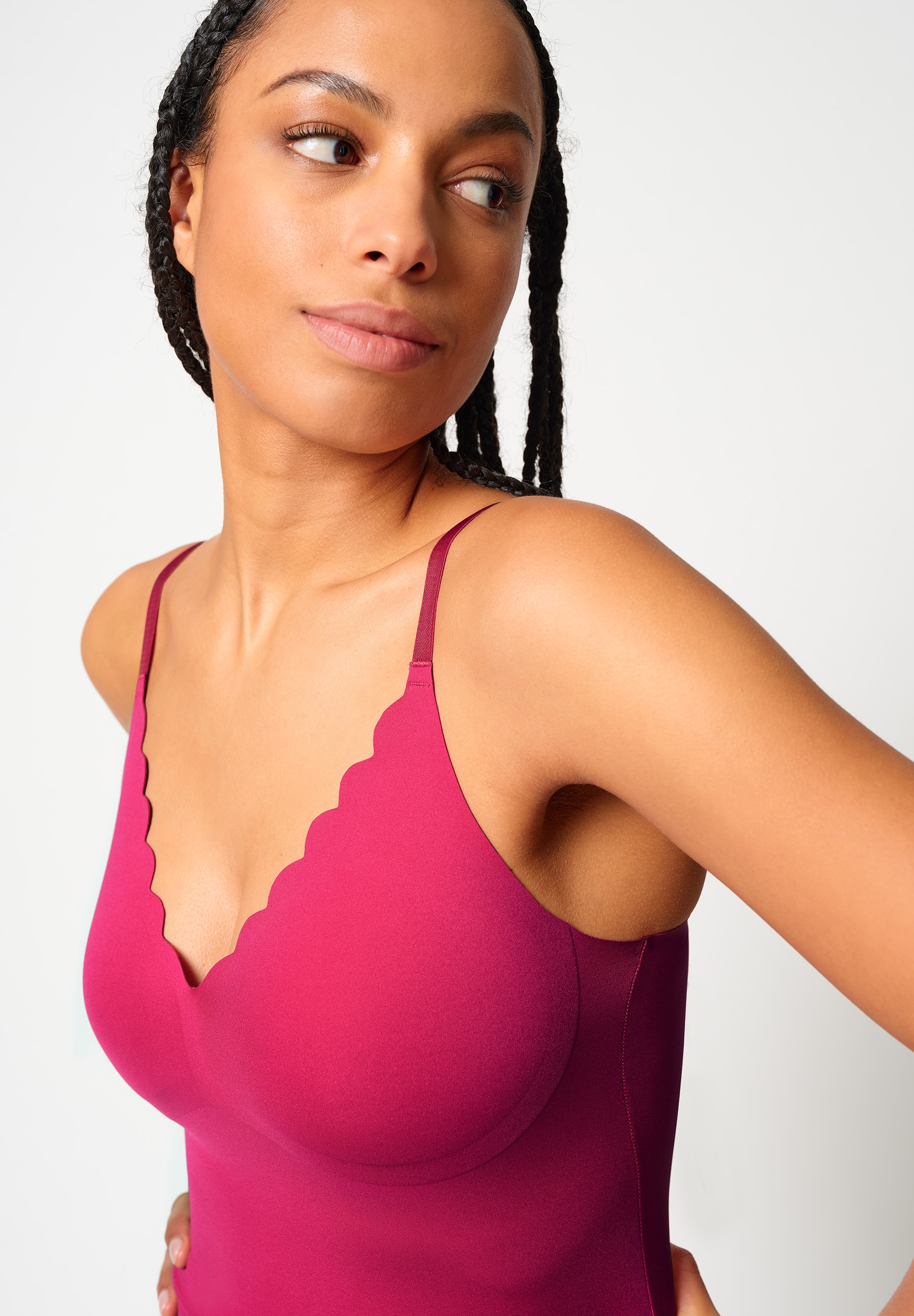 Skiny Unterhemd »Micro Essentials« elastisch, herausnehmbare Pads, BH-Hemd, mit Unsichtbar-Effekt