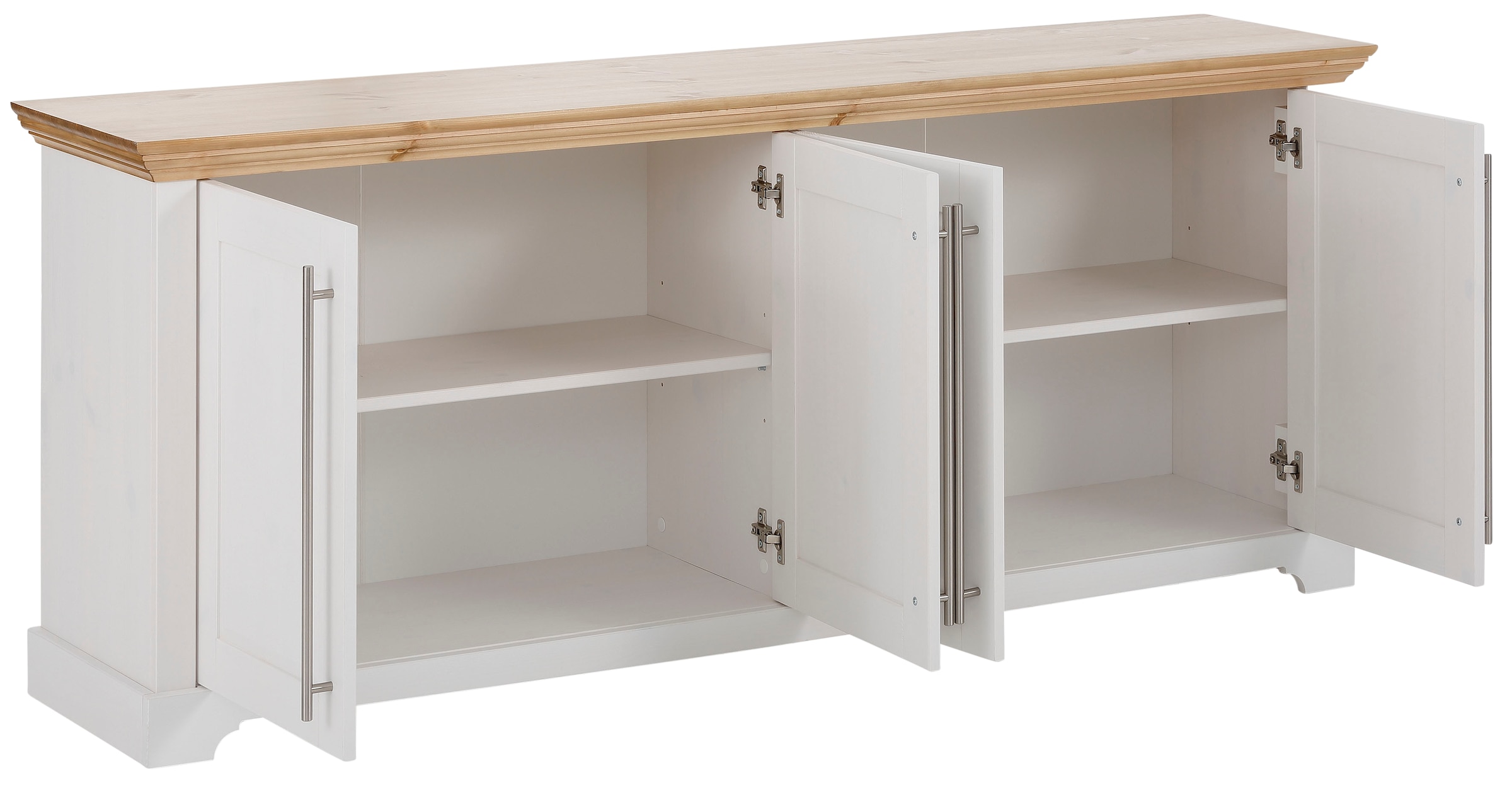 Home affaire Kommode »Meliss«, aus massiver Kiefer, FSC® 4-türig, Breite 171 cm