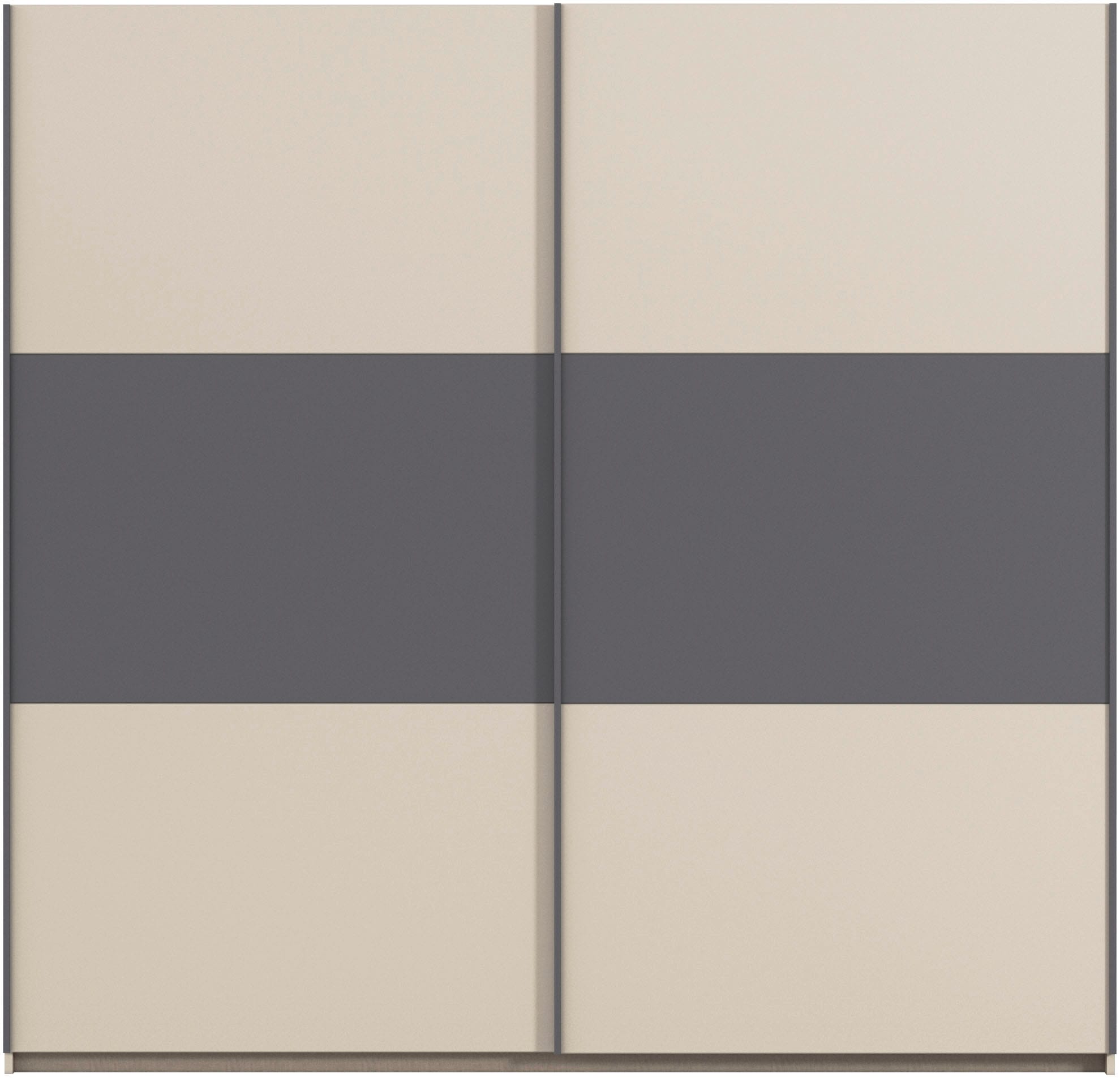 rauch Schwebetürenschrank »Kleiderschrank Schrank Garderobe Schlafzimmerschrank SAJO« in 2 Breiten (218, 261 cm) optional mit Spiegel MADE IN GERMANY