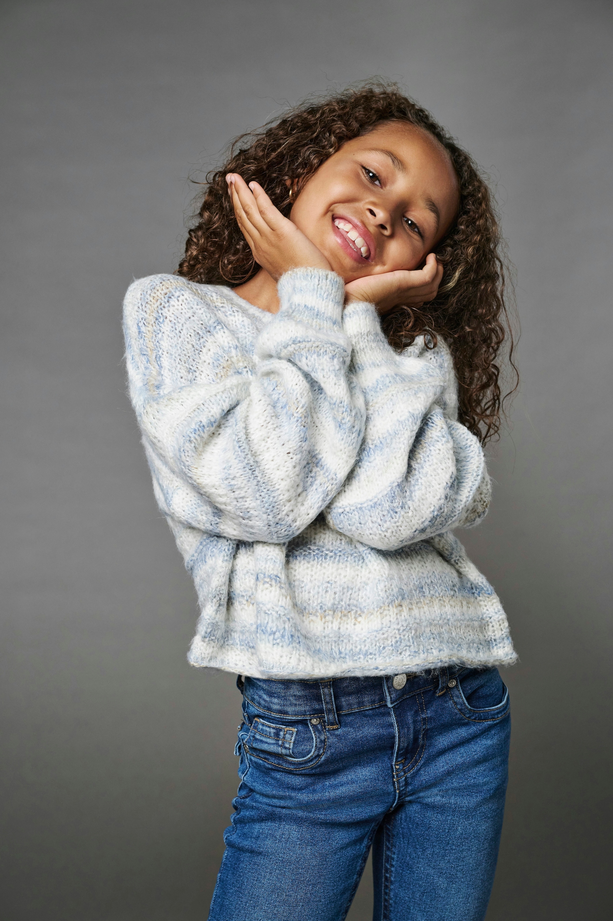 KIDS ONLY Strickpullover »KOGGOLA LS  LOOSE O-NECK VD KNT«