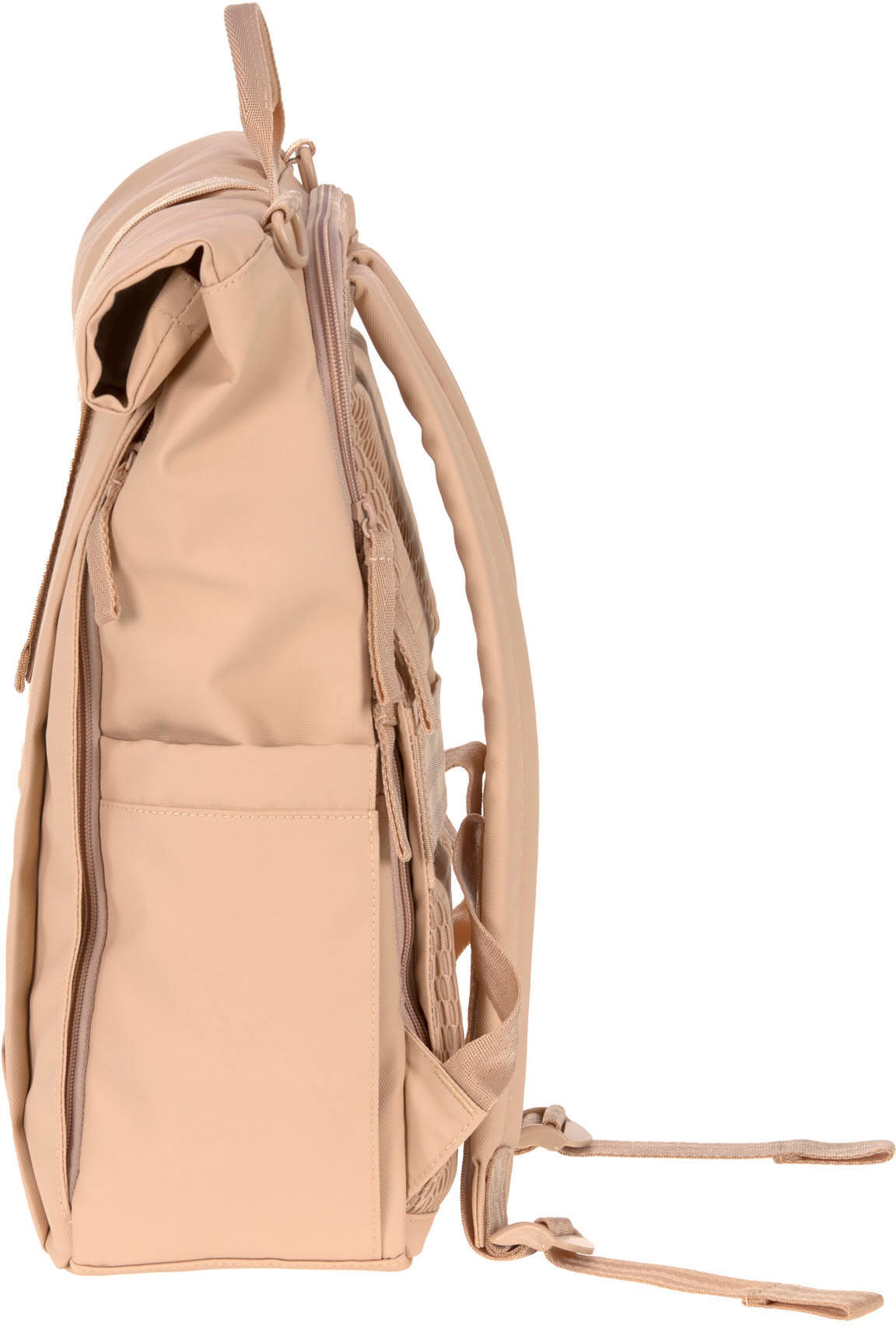 LÄSSIG Wickelrucksack »Green Label, Rolltop Up, peach rose«, vegan; zum Teil aus recyceltem Material