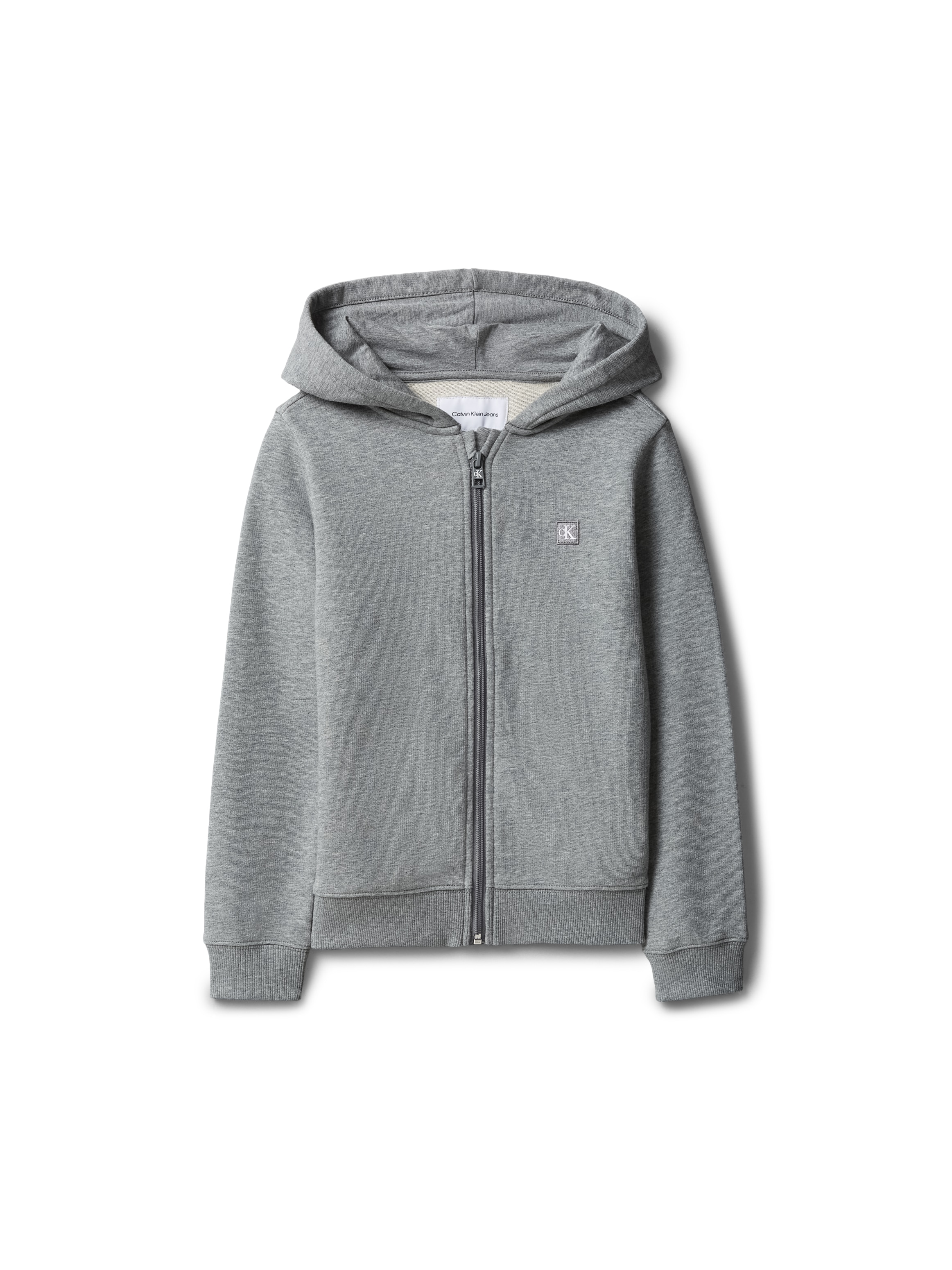 Calvin Klein Jeans Sweatjacke »MINI BADGE ZIP-THROUGH« Regular fit, Badge