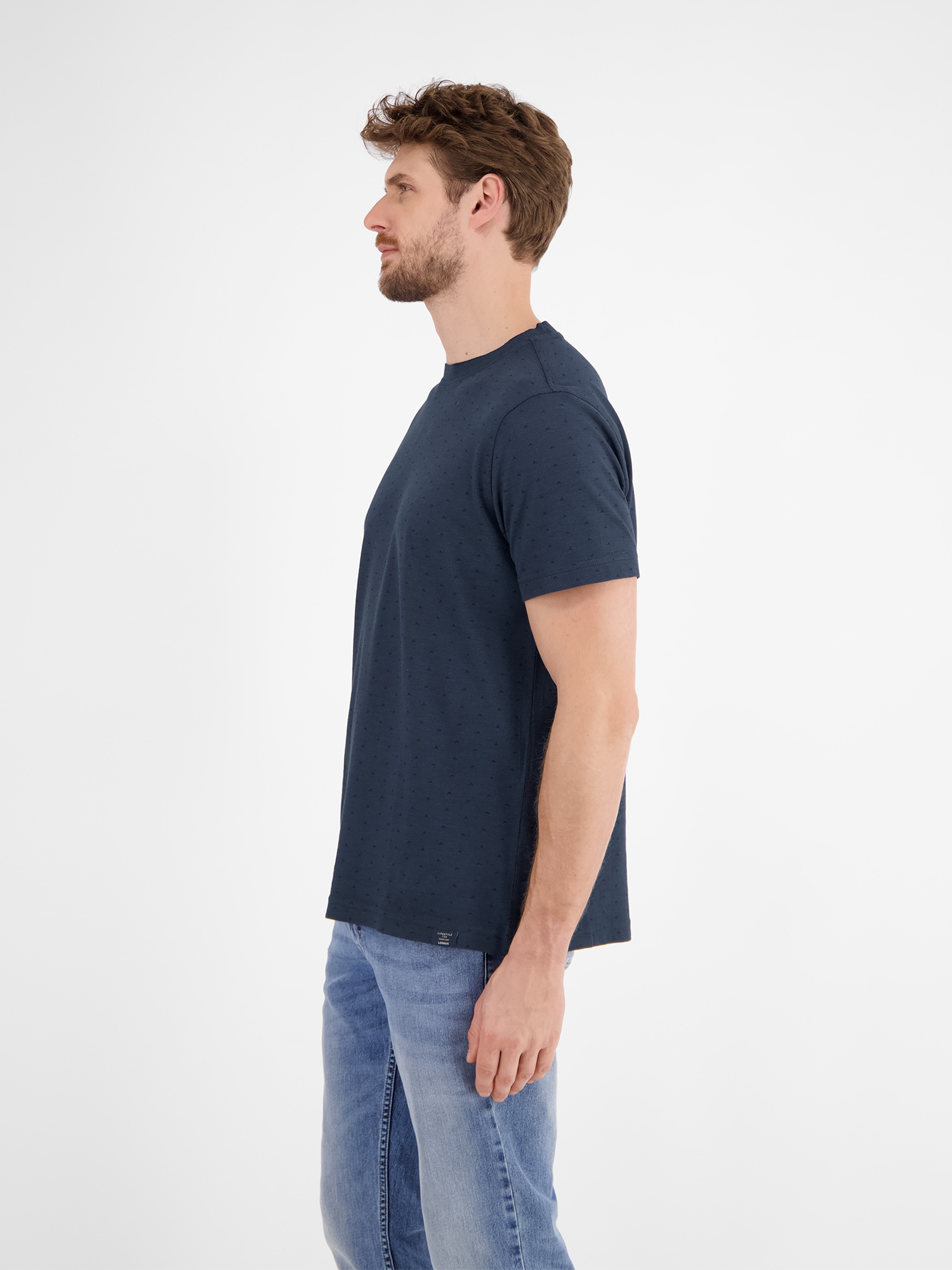 LERROS T-Shirt »Piqué-T-Shirt für Herren«
