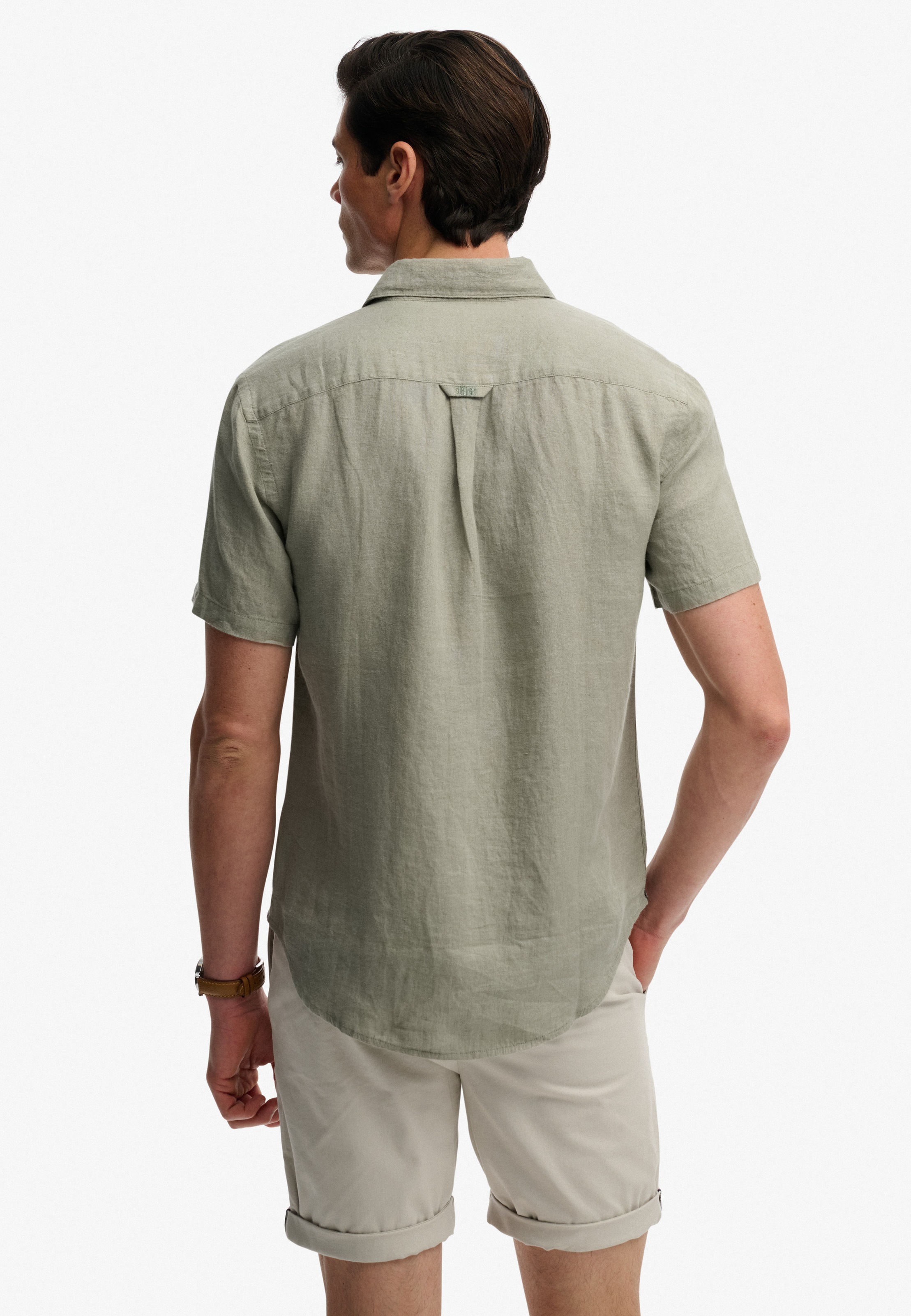 Superdry Leinenhemd »RIVIERA S/S LINEN SHIRT« aus 100% Leinen