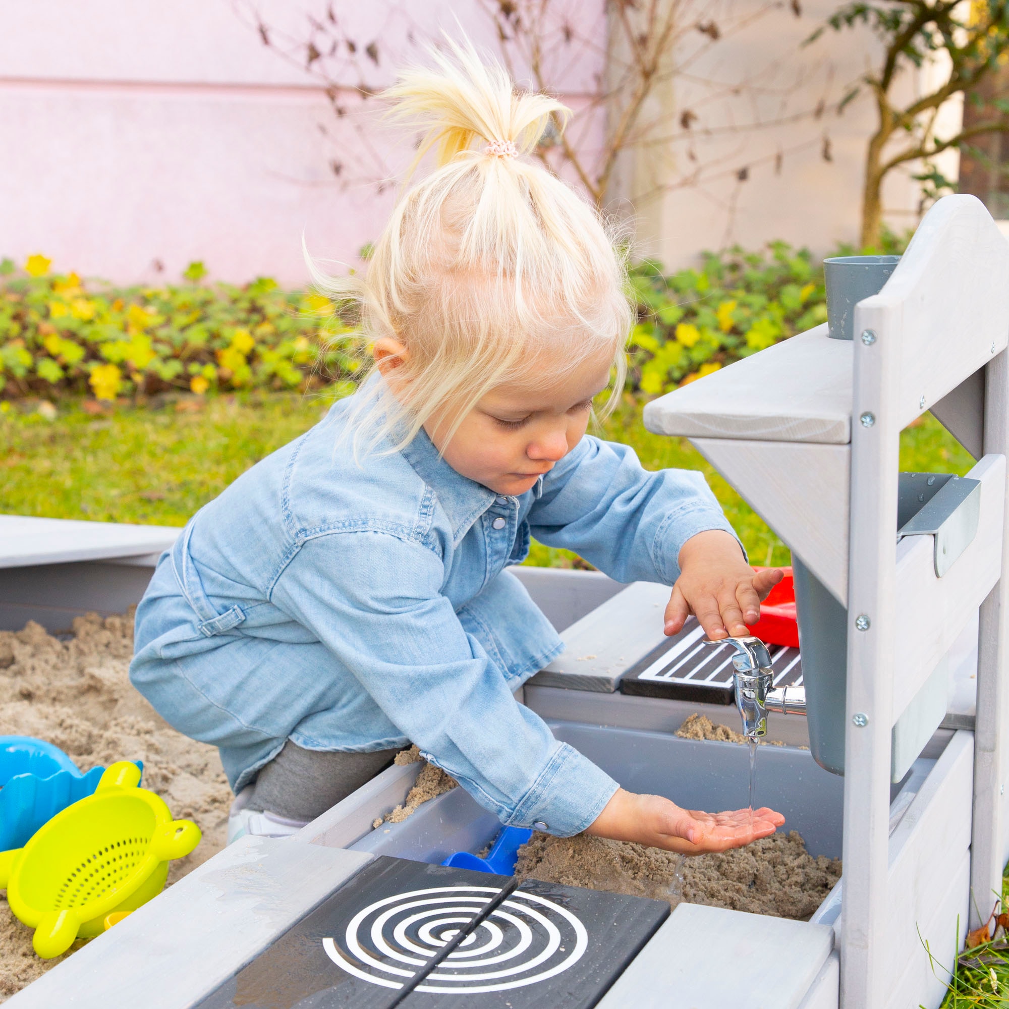 roba® Outdoor-Spielküche »Mobile Matschküche BBQ, aus Holz«, FSC® - schützt Wald - weltweit