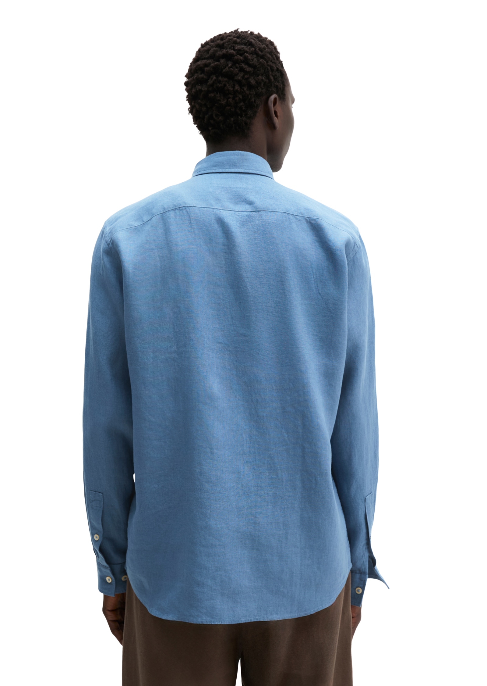 Marc O'Polo Leinenhemd im klassisch cleanen Look