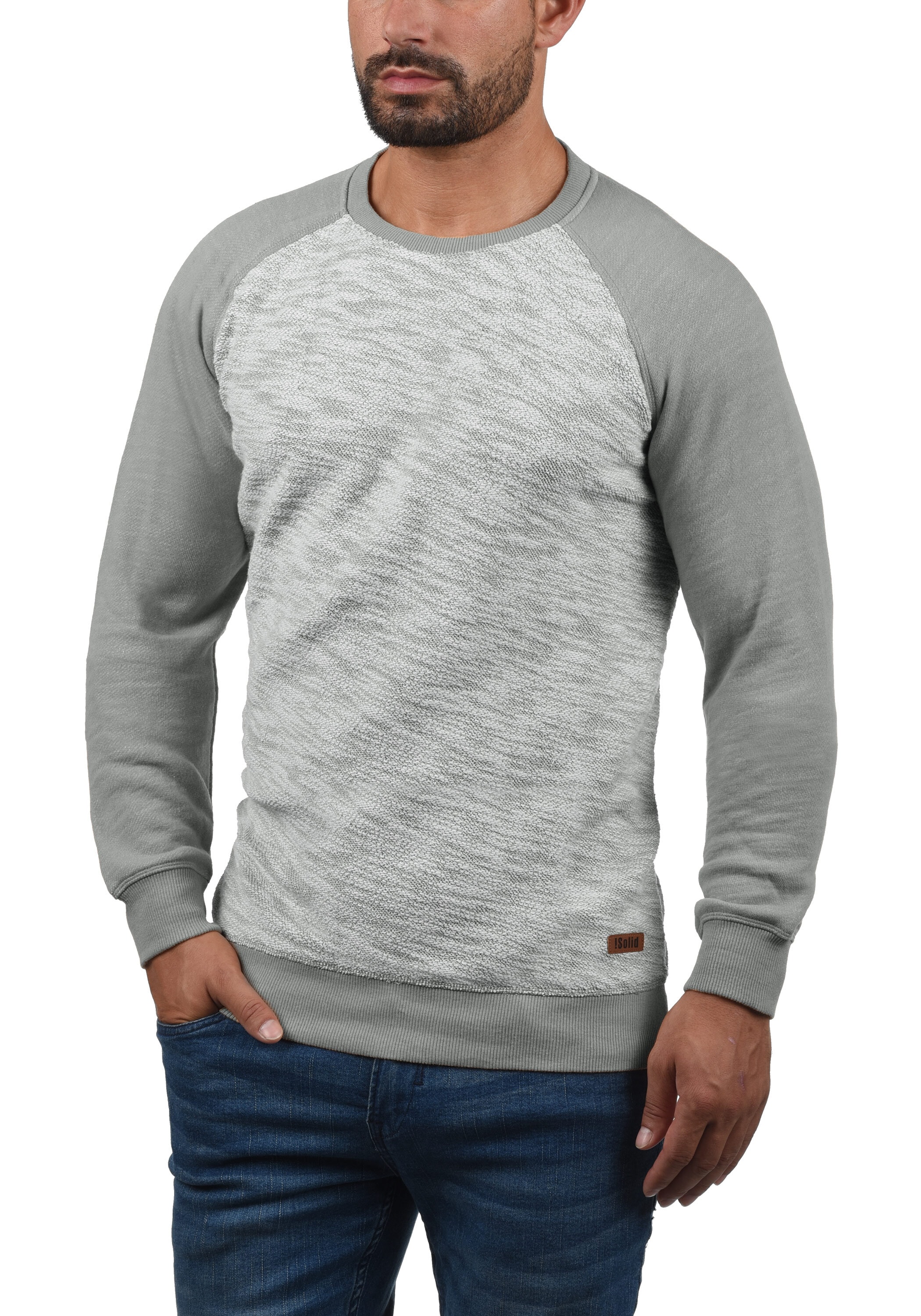 !Solid Longpullover »Sweatshirt SDFlocker«