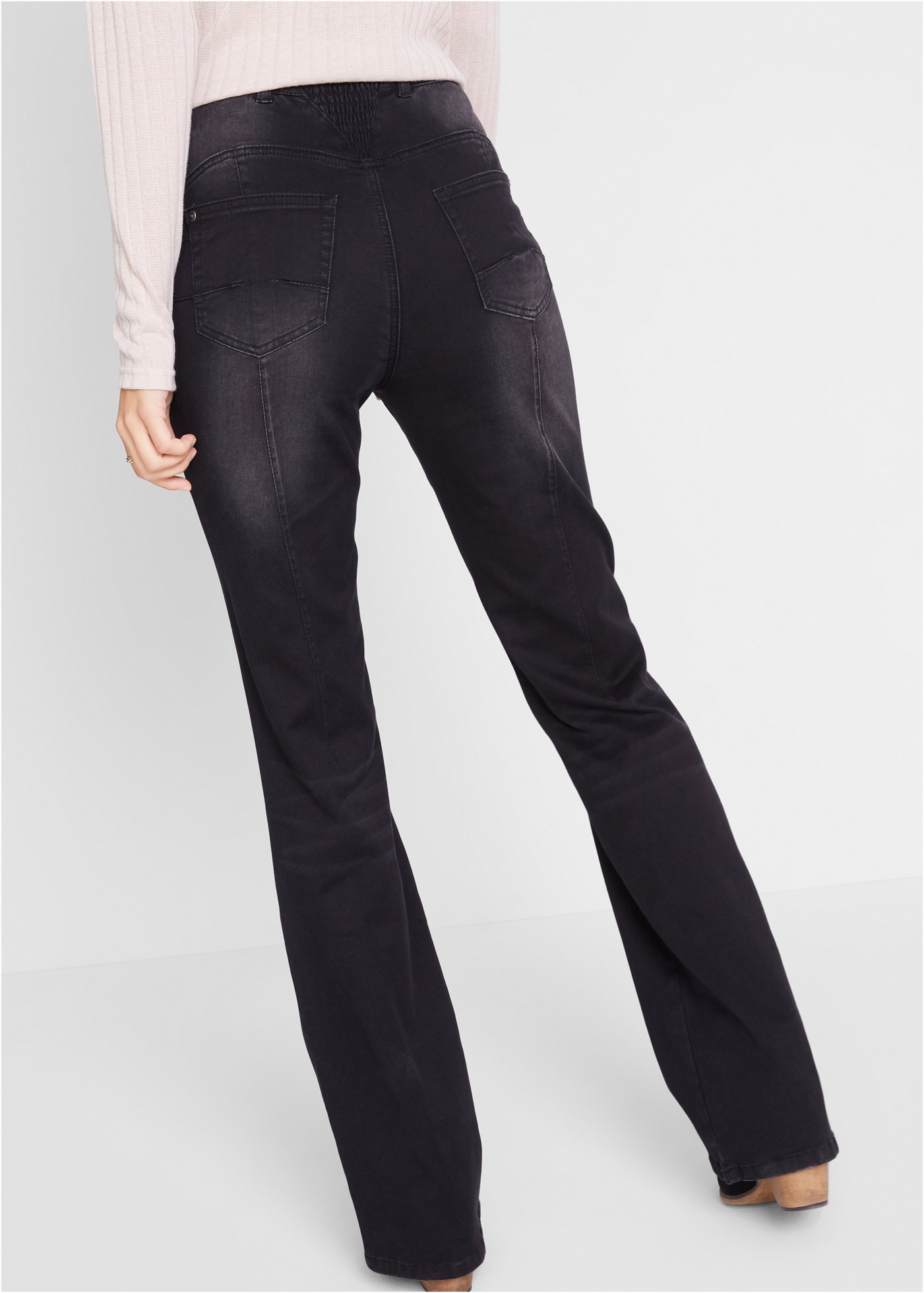 bonprix Push-up-Jeans Regular Fit, mit Bequembund, mit Eingrifftaschen