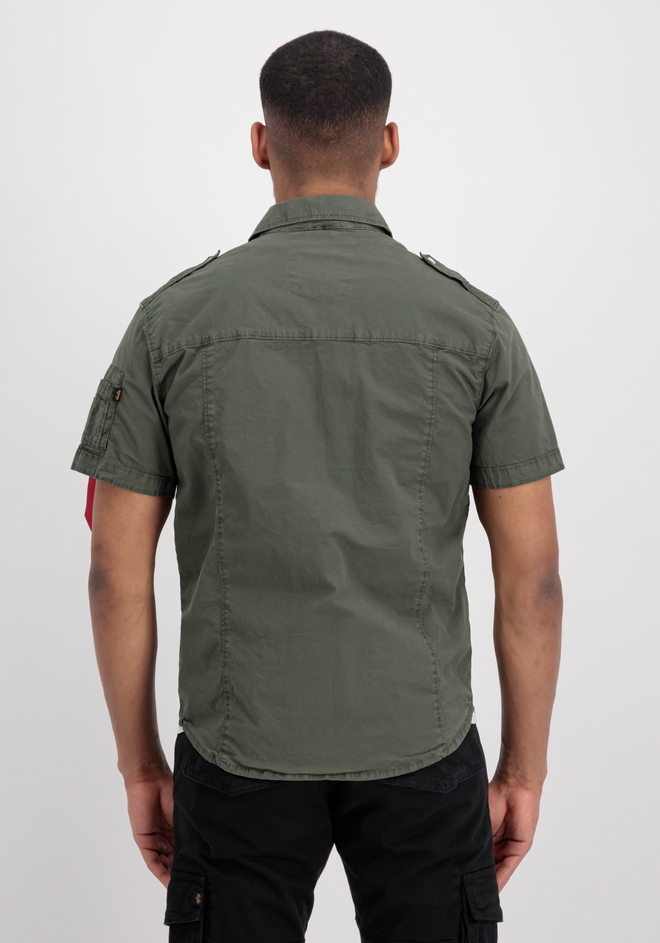 Alpha Industries T-Shirt »Alpha Industries Men - Shirts Basic Shirt Slim S«