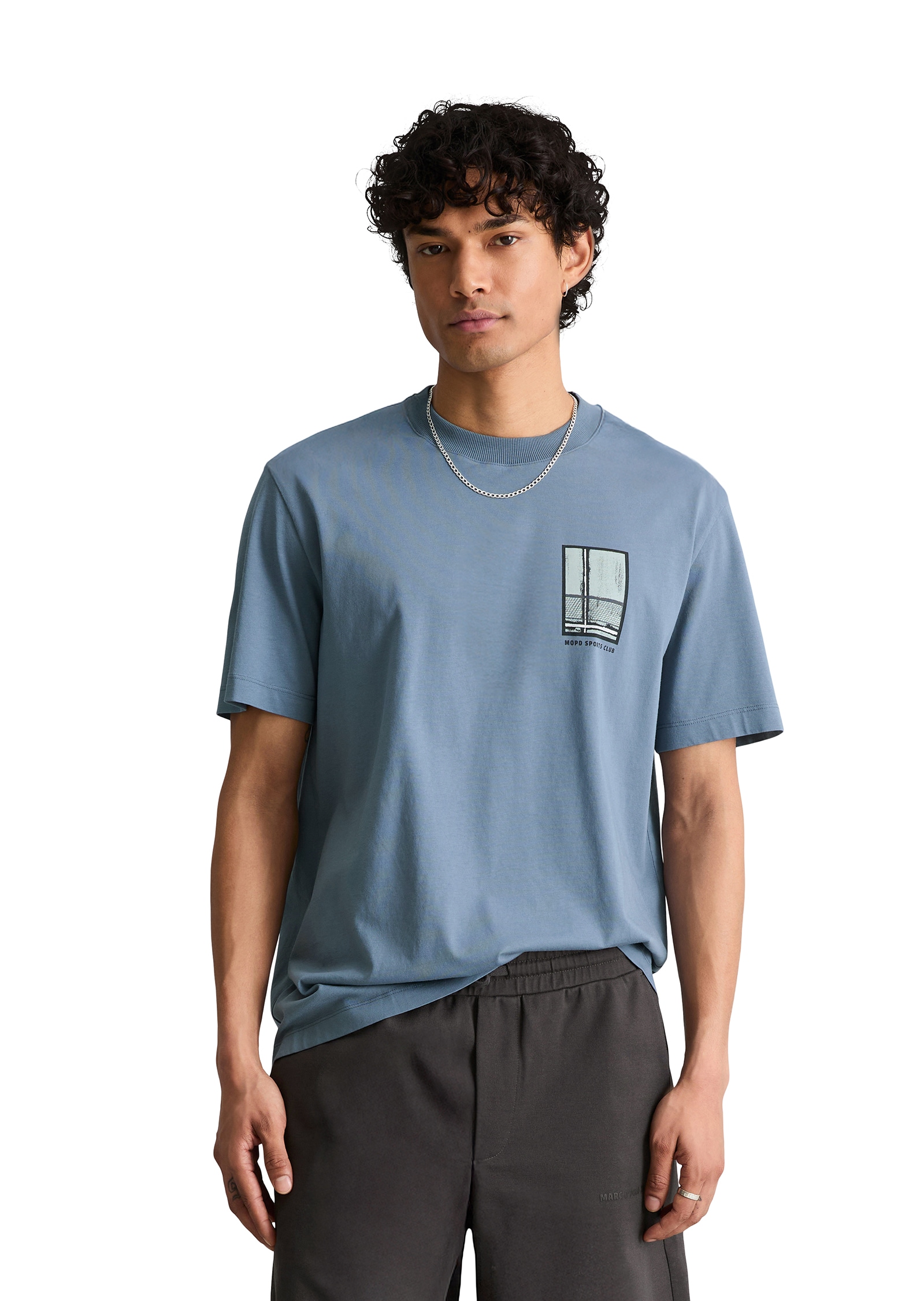 Marc O'Polo DENIM T-Shirt relaxed fit mit Rückenprint