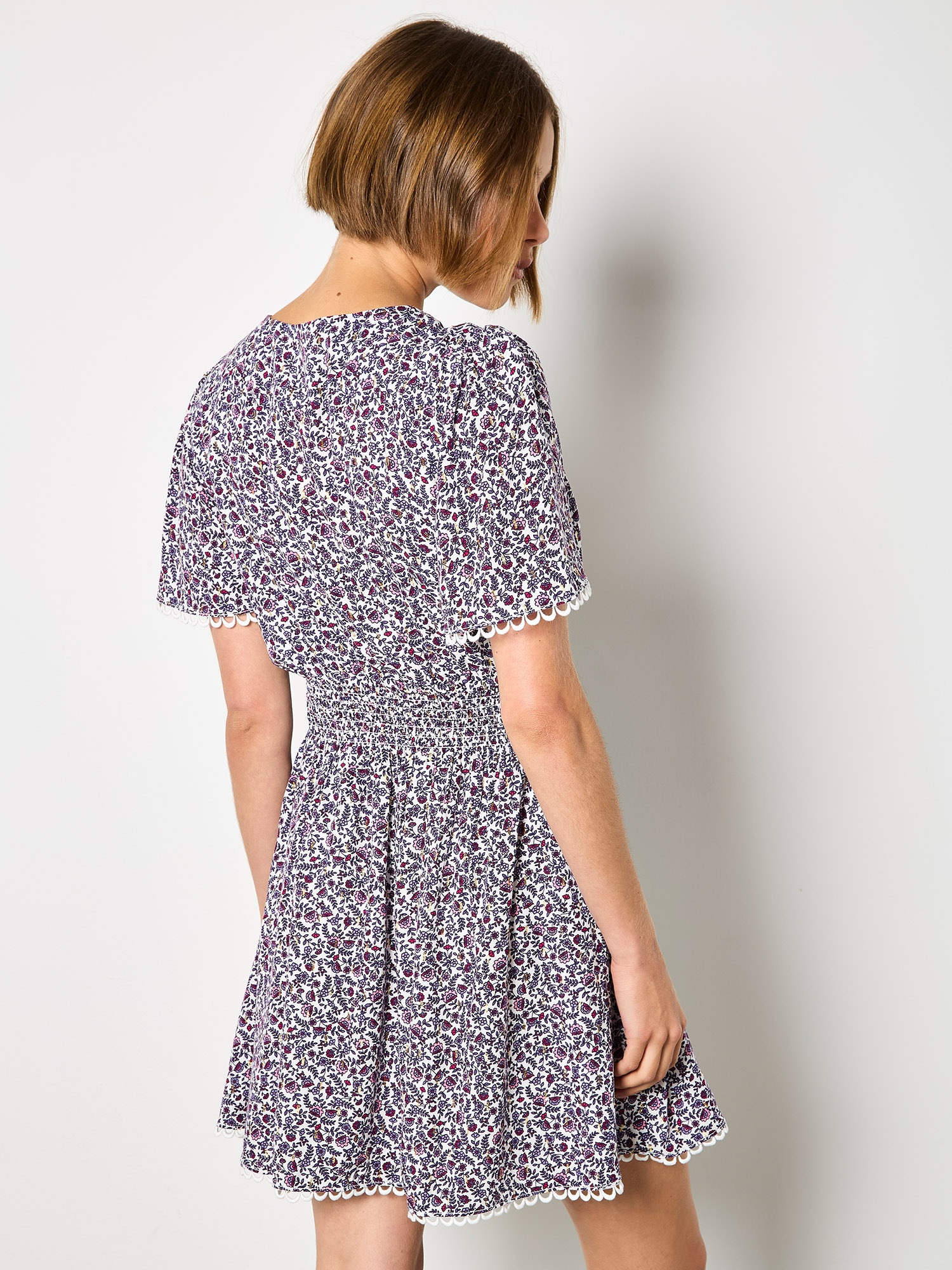 Apricot Minikleid »Minikleid« mit Goldfoliendruck