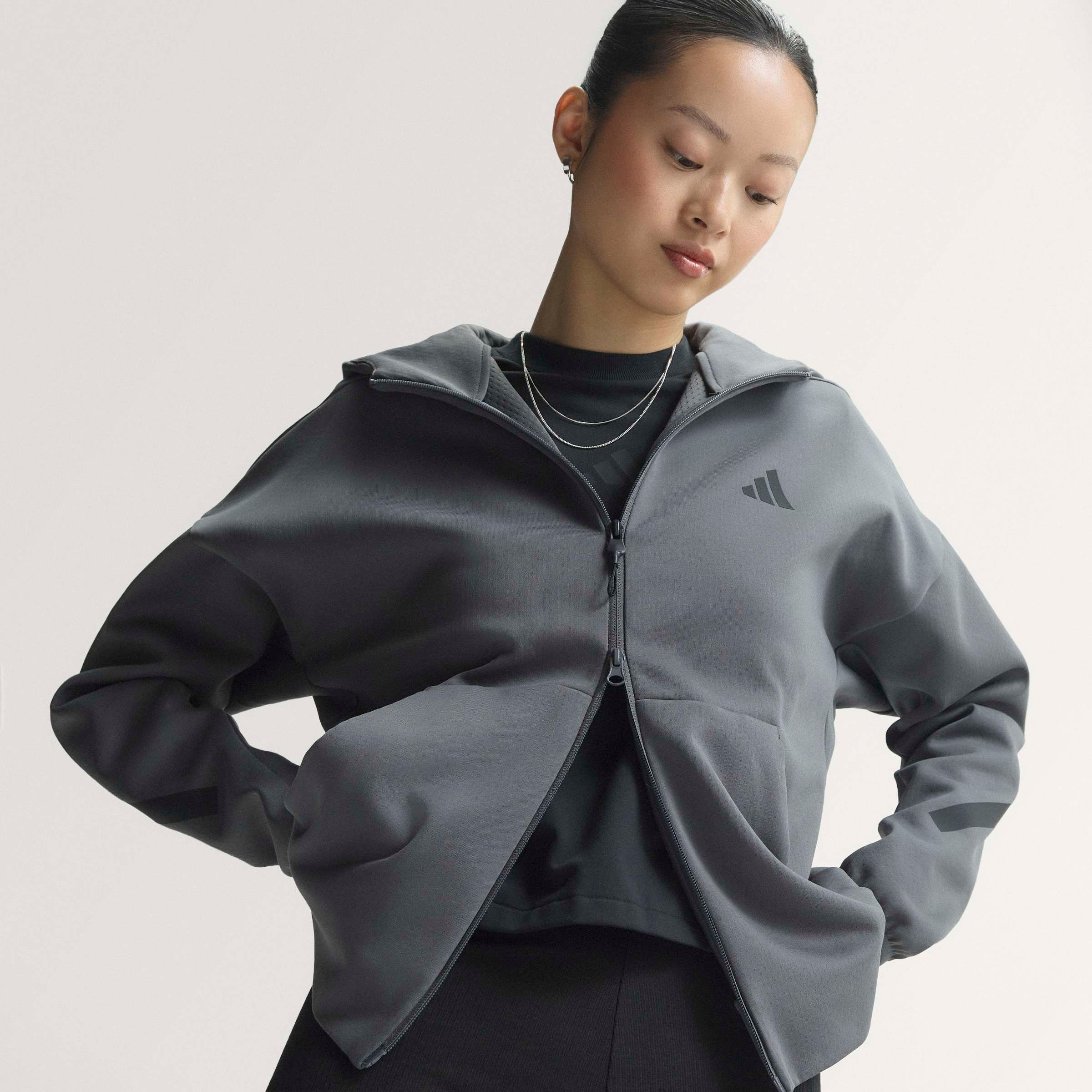 adidas Sportswear Kapuzensweatshirt »ADIDAS Z.N.E. ZIP HOODIE«
