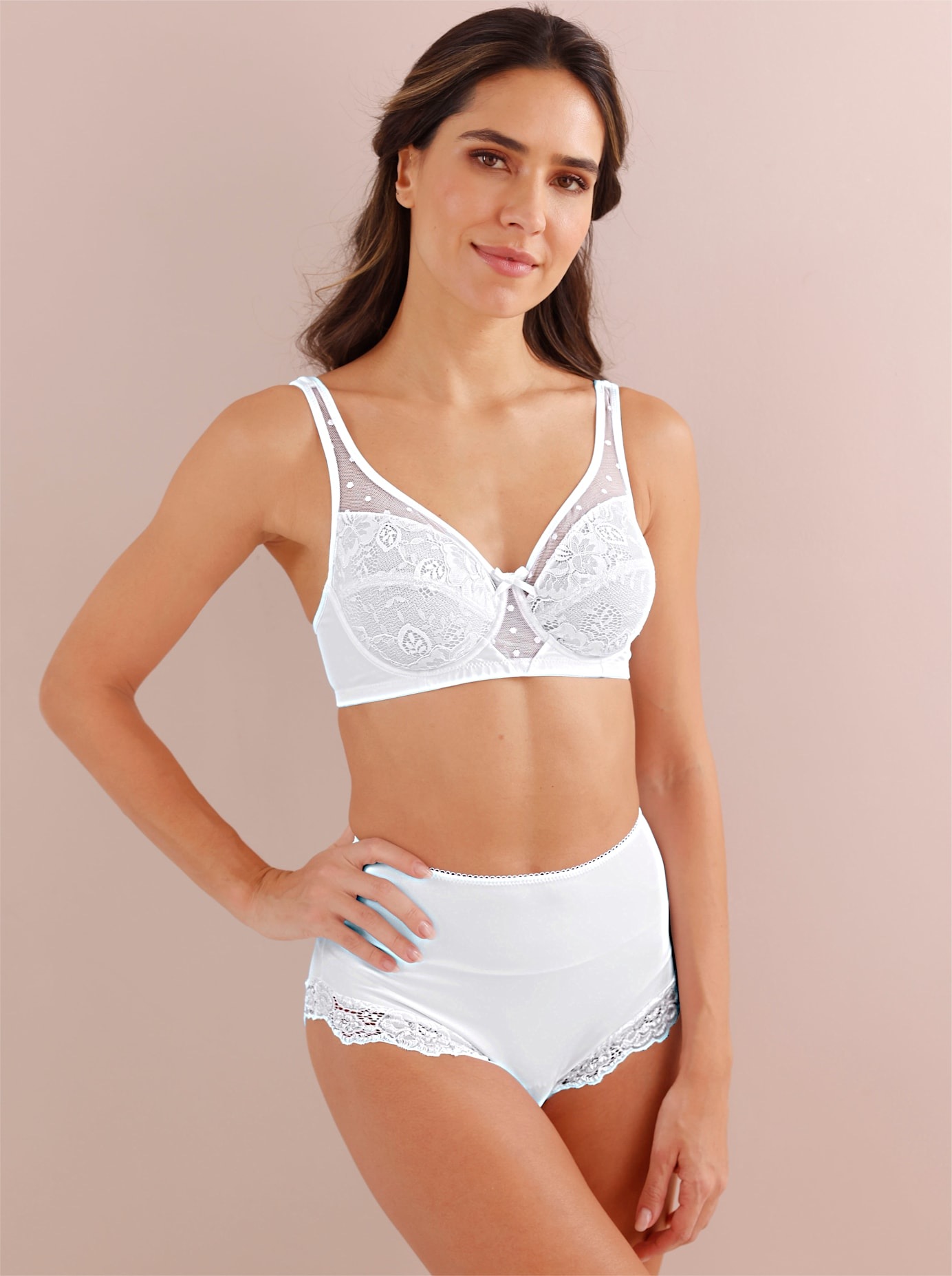 Wäschepur Damen Taillenslip 2 Stk. tlg. in weiß, Größe 46