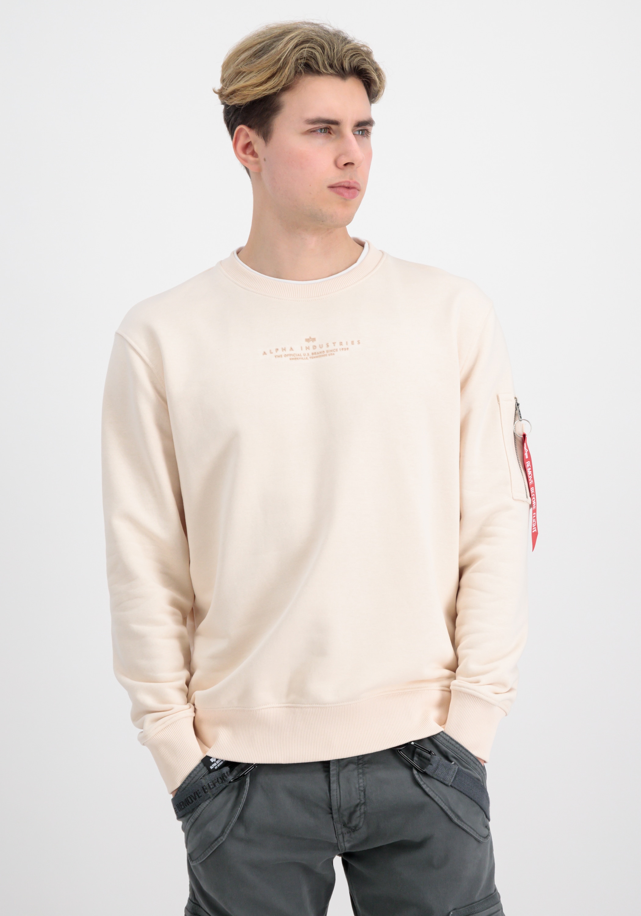Alpha Industries Sweater »Double Layer Sweatshirt Sweatshirt«