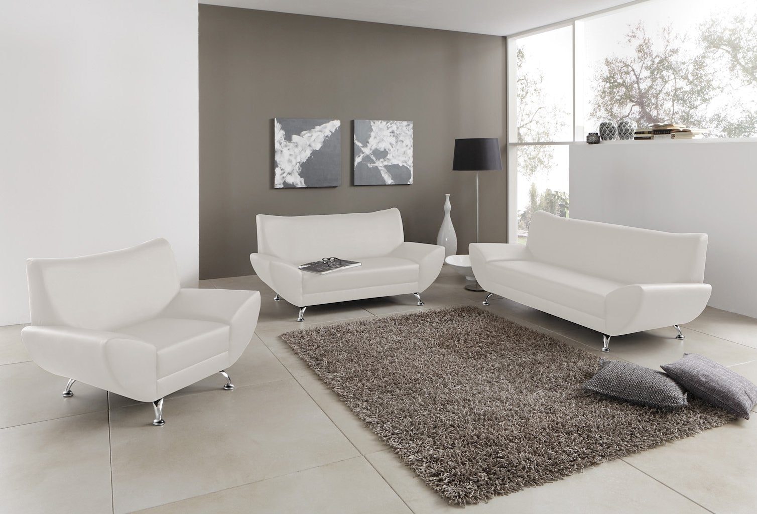 Home affaire Sessel »Saltare elegant und komfortabel, toller Designfuß, Breite 112cm«