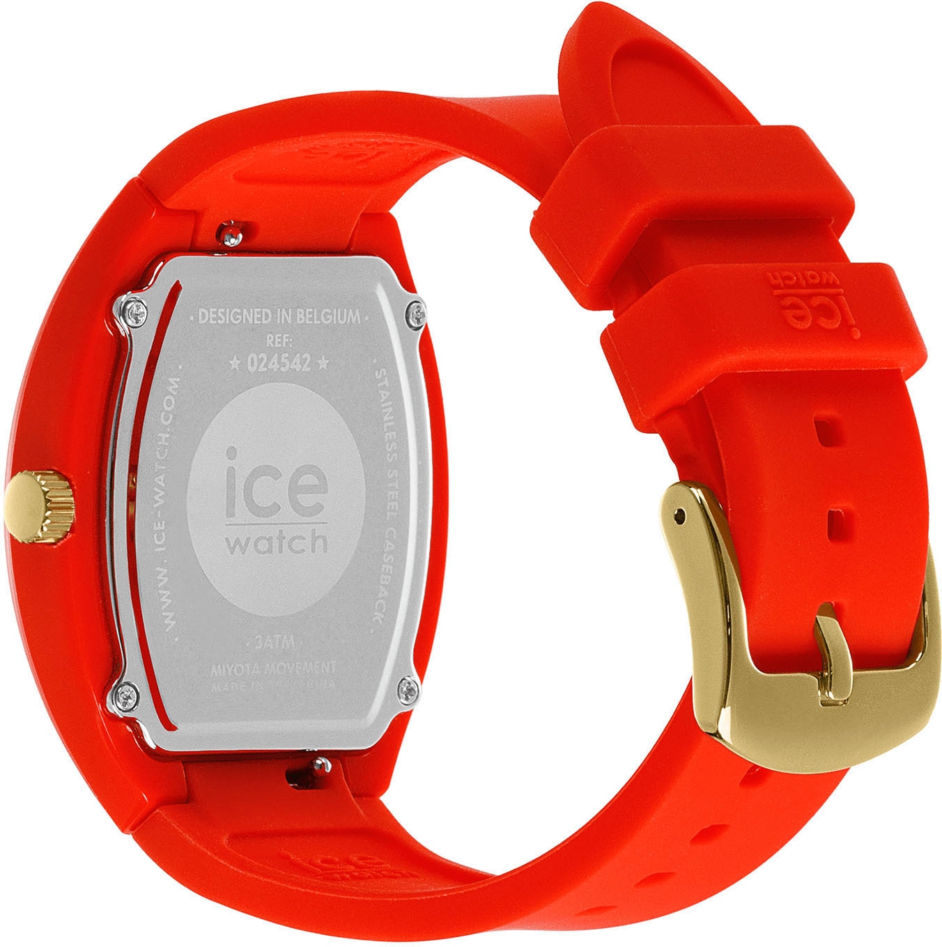 ice-watch Quarzuhr »ICE boliday - Dome - Small - 3H + Date« Armbanduhr, Damenuhr, Silikonarmband, Datum, analog