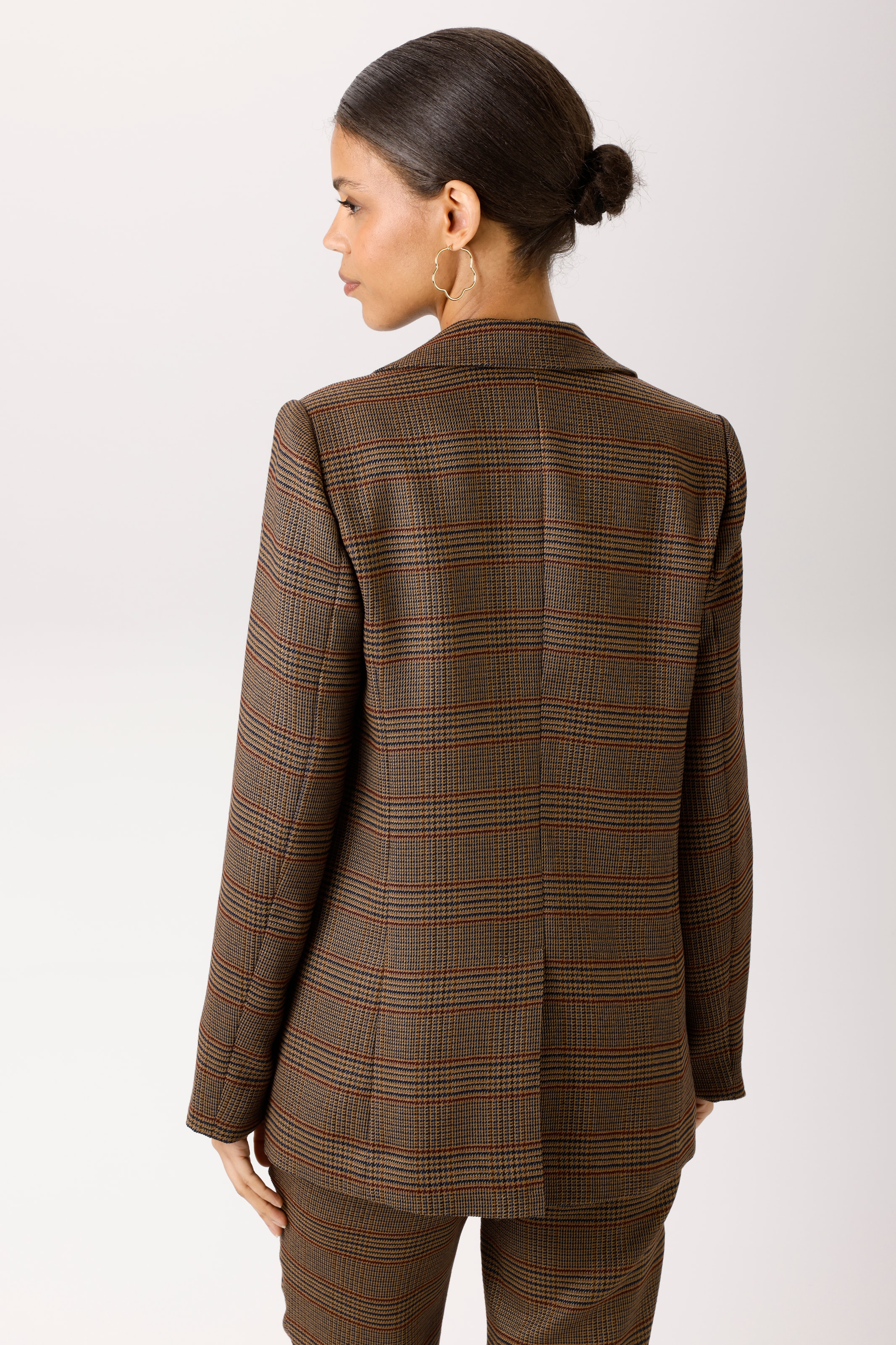 Aniston CASUAL Longblazer im trendigen Karo-Dessin - NEUE KOLLEKTION
