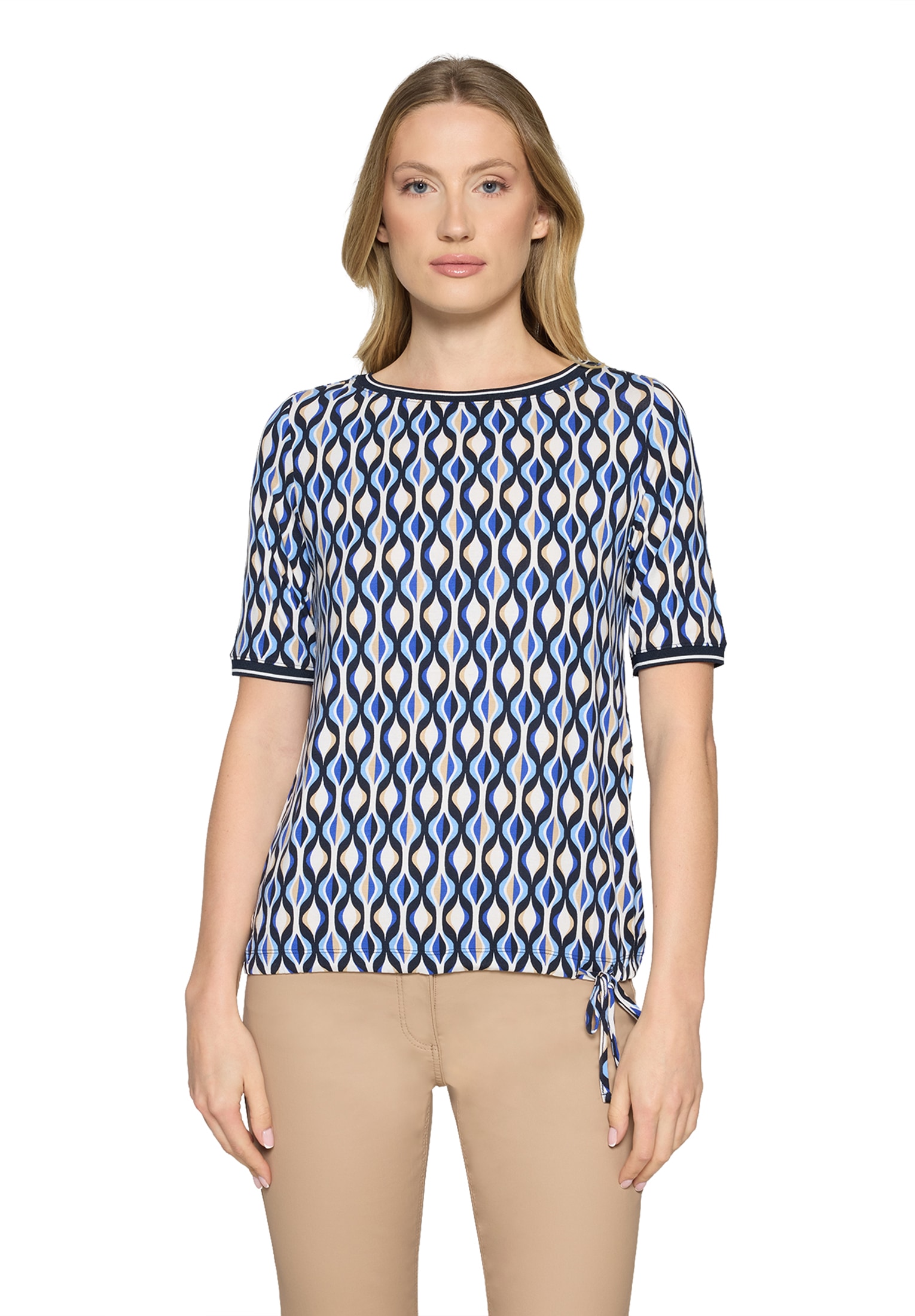 Betty Barclay Rundhalsshirt »Casual-Shirt mit Tunnelzug«