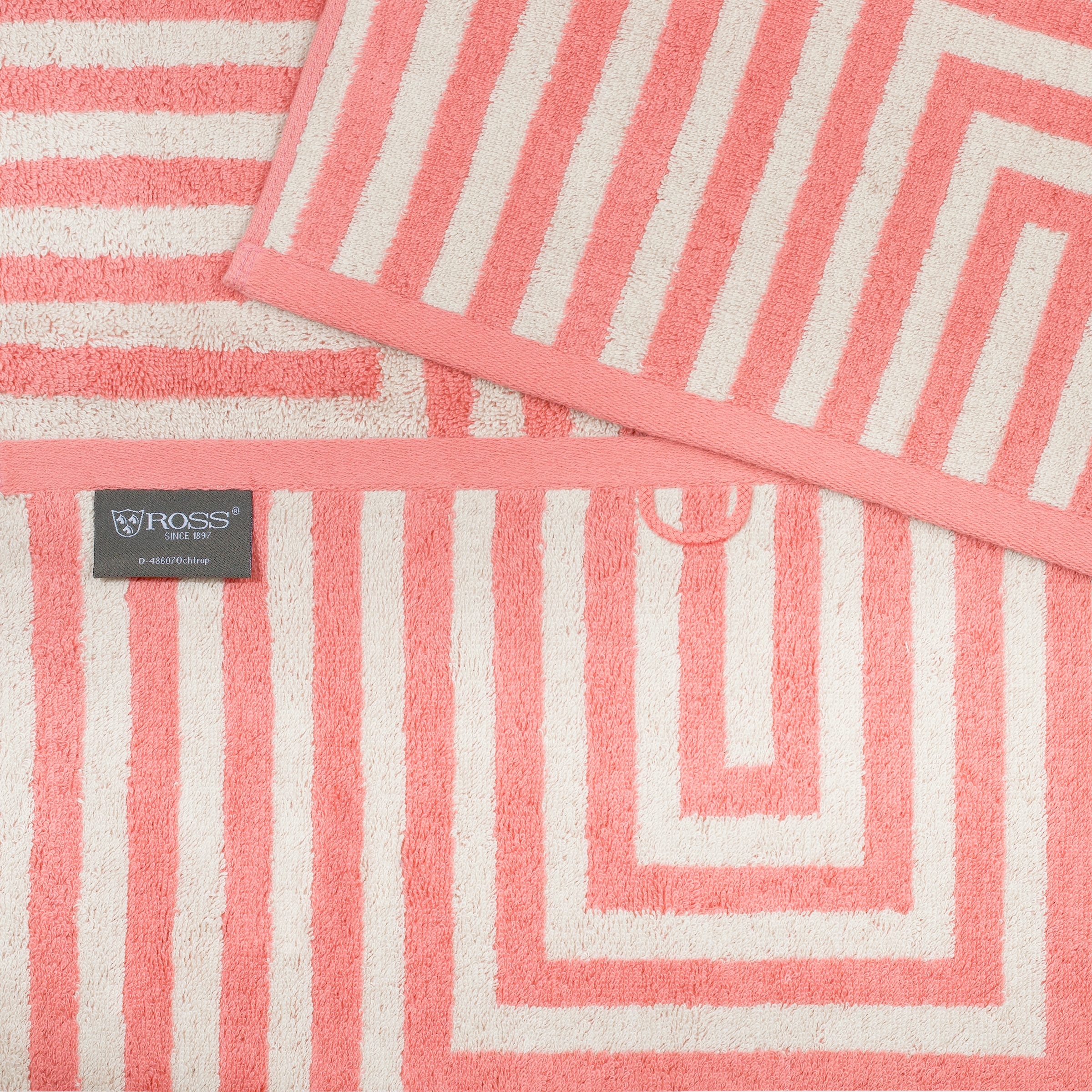 ROSS Handtücher »Grafik« aus feinster Baumwolle