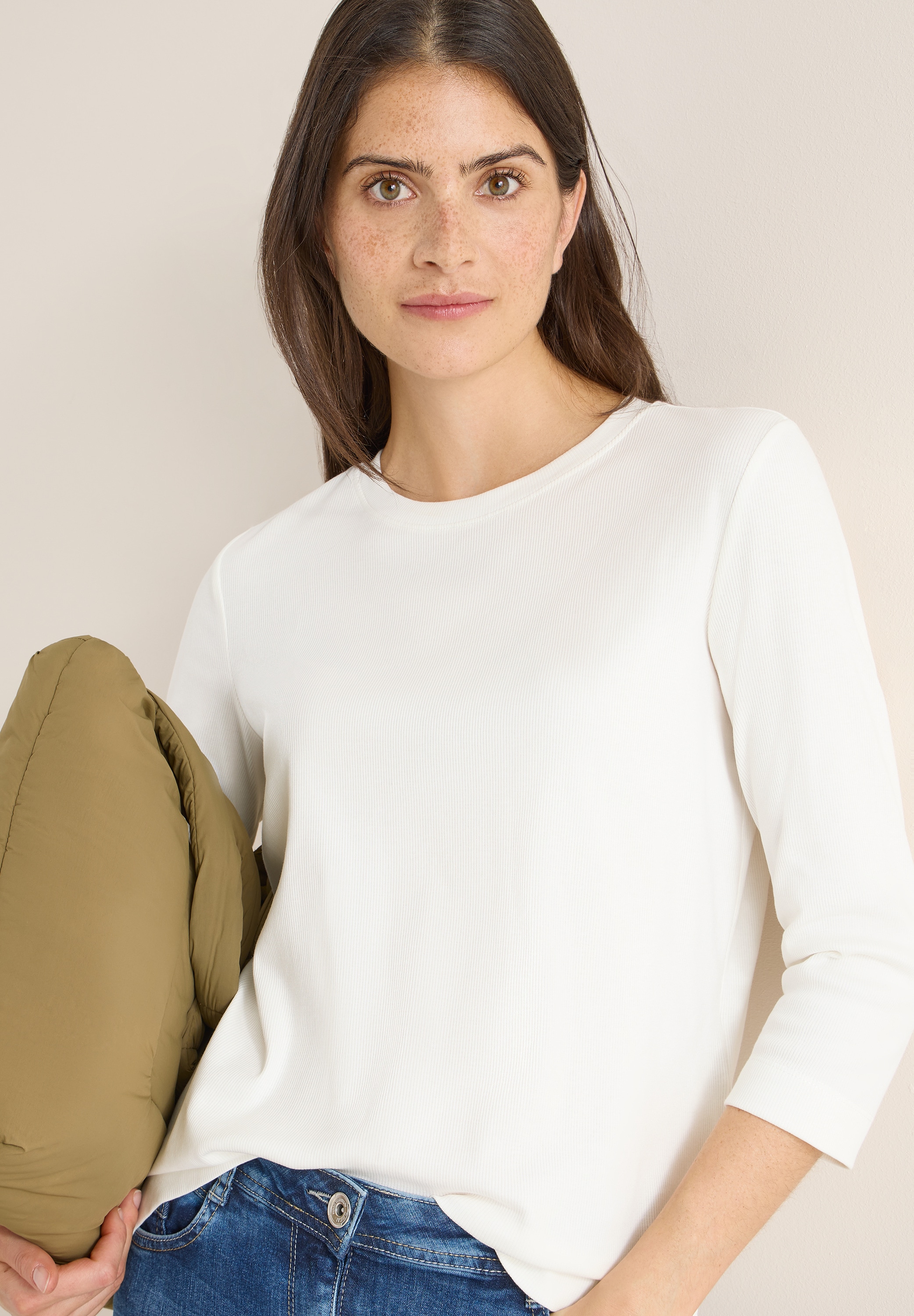 Cecil 3/4-Arm-Shirt mit 3/4-Ärmel