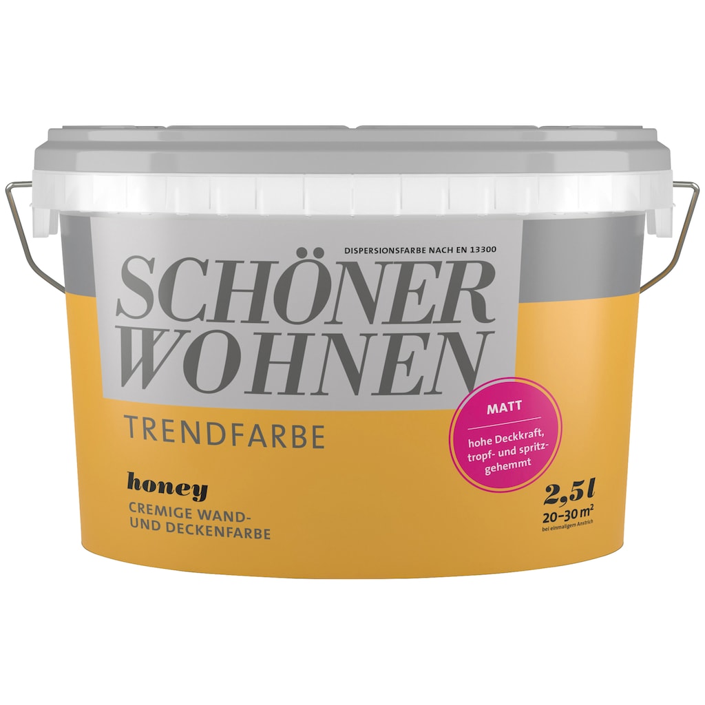 SCHÖNER WOHNEN FARBE Wand- und Deckenfarbe »TRENDFARBE, matt«