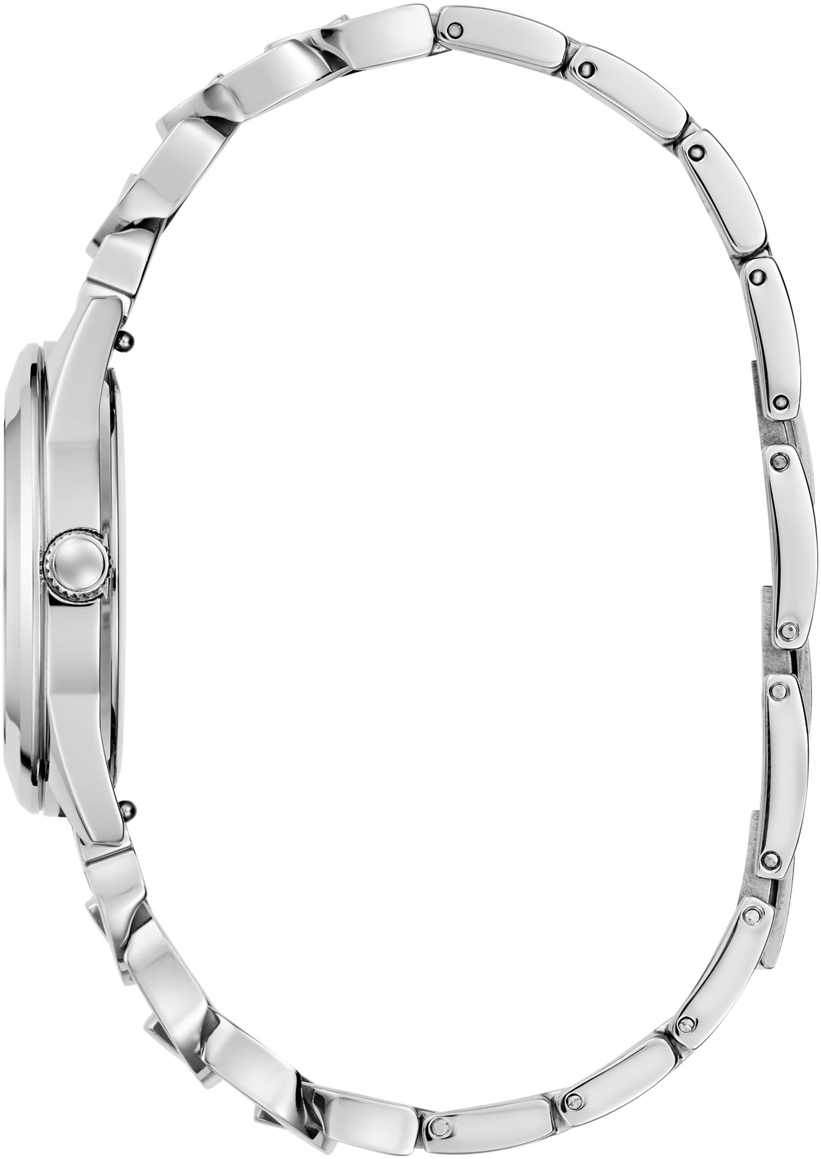 Guess Quarzuhr »SERENA« Armbanduhr, Damenuhr, Edelstahlarmband, Geschenkidee