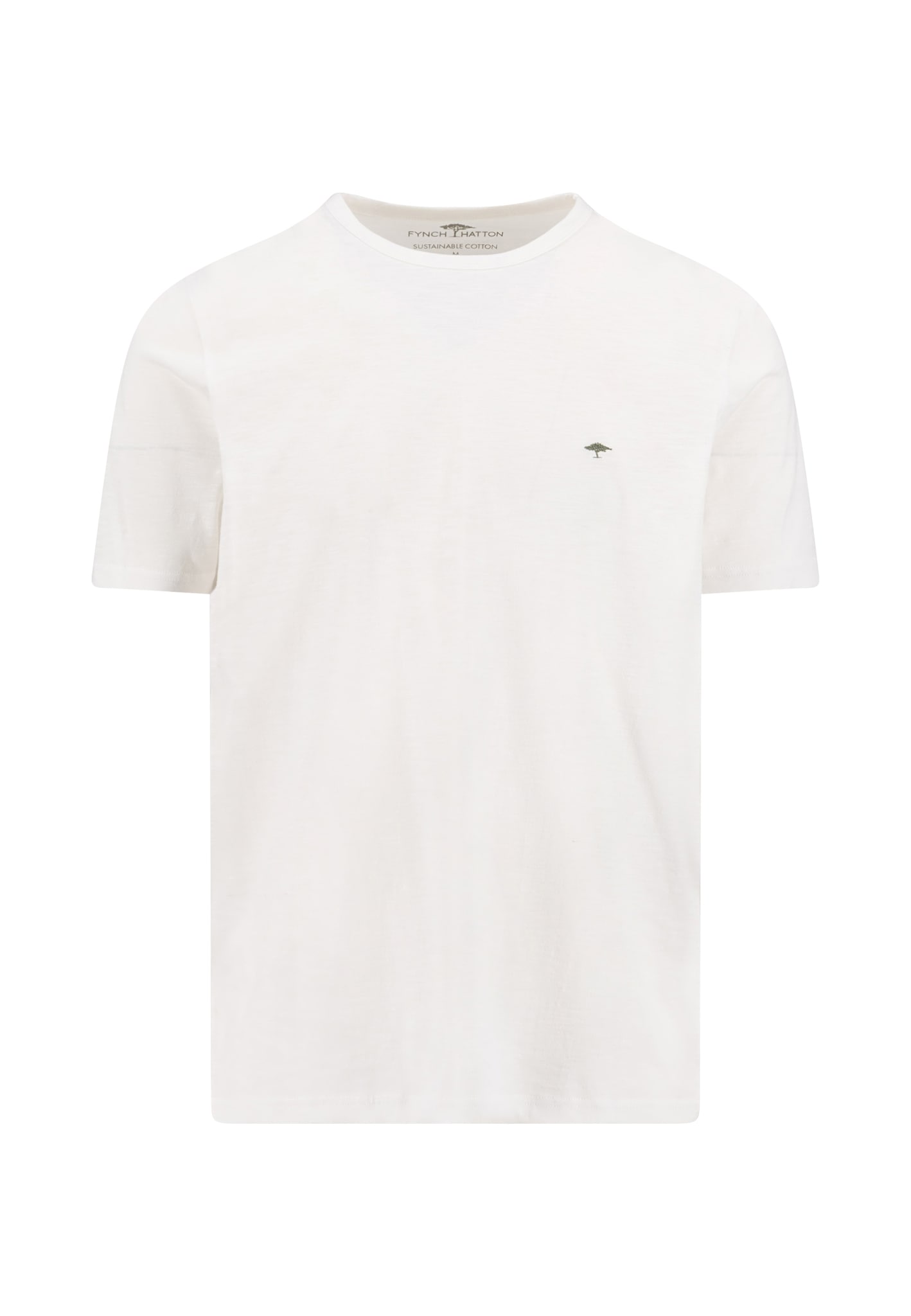 FYNCH-HATTON T-Shirt mit Logo Stickerei