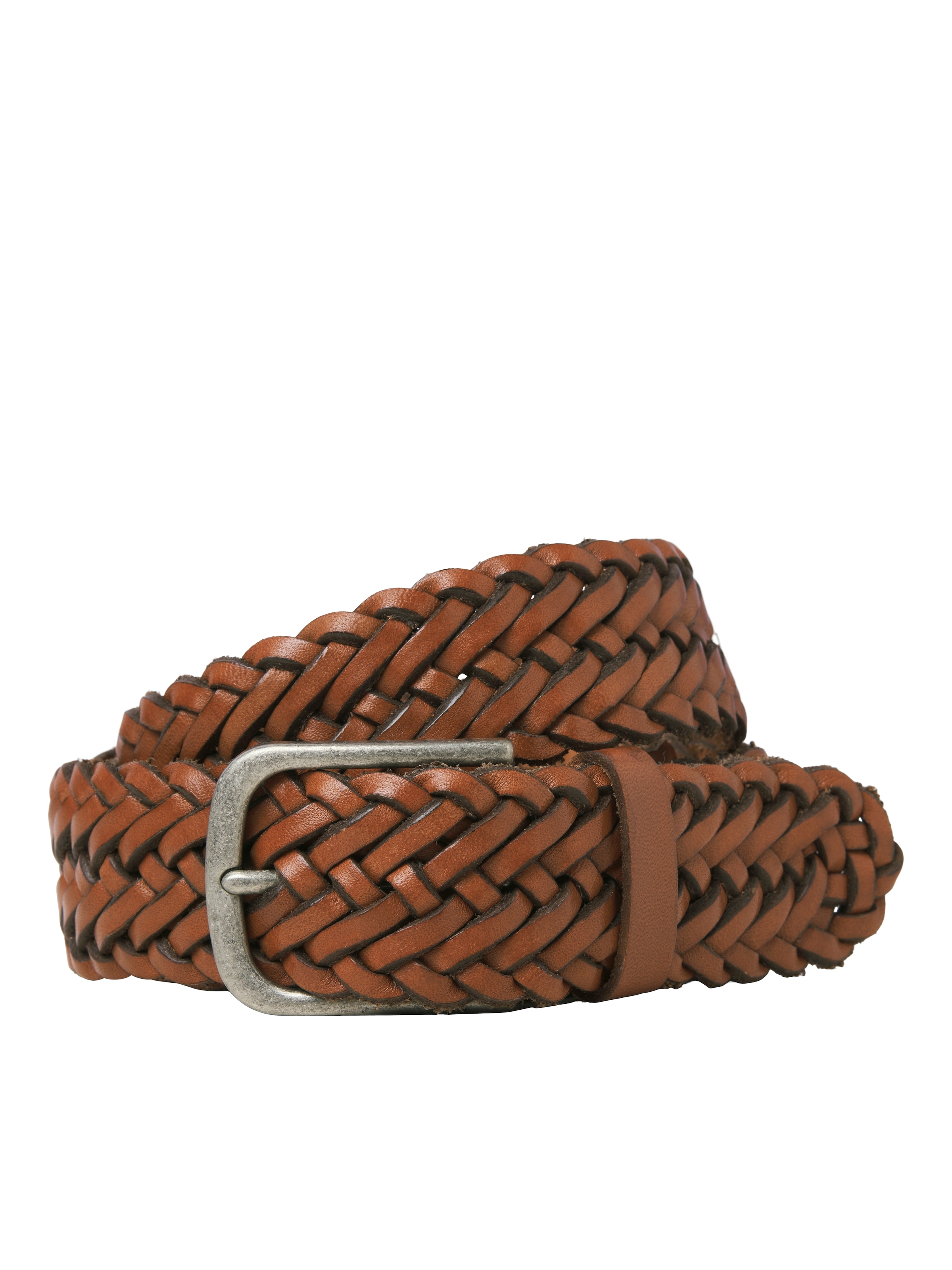 Jack & Jones Ledergürtel »JACJOE BRAIDED LEATHER BELT«