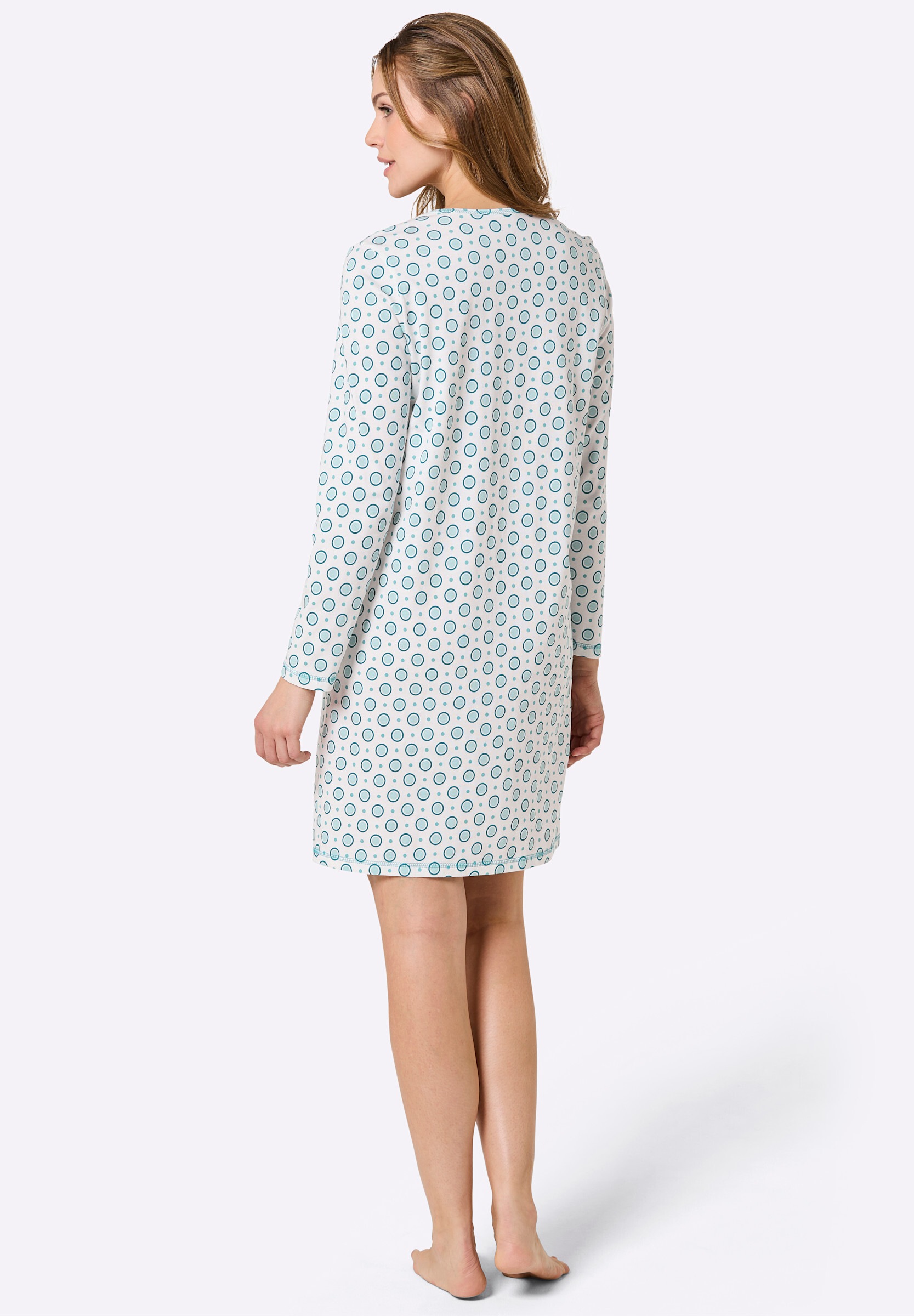 Witt Pyjama »Sleepshirts Sleepshirts mit Punkten 2 Stück« 2 Stk.