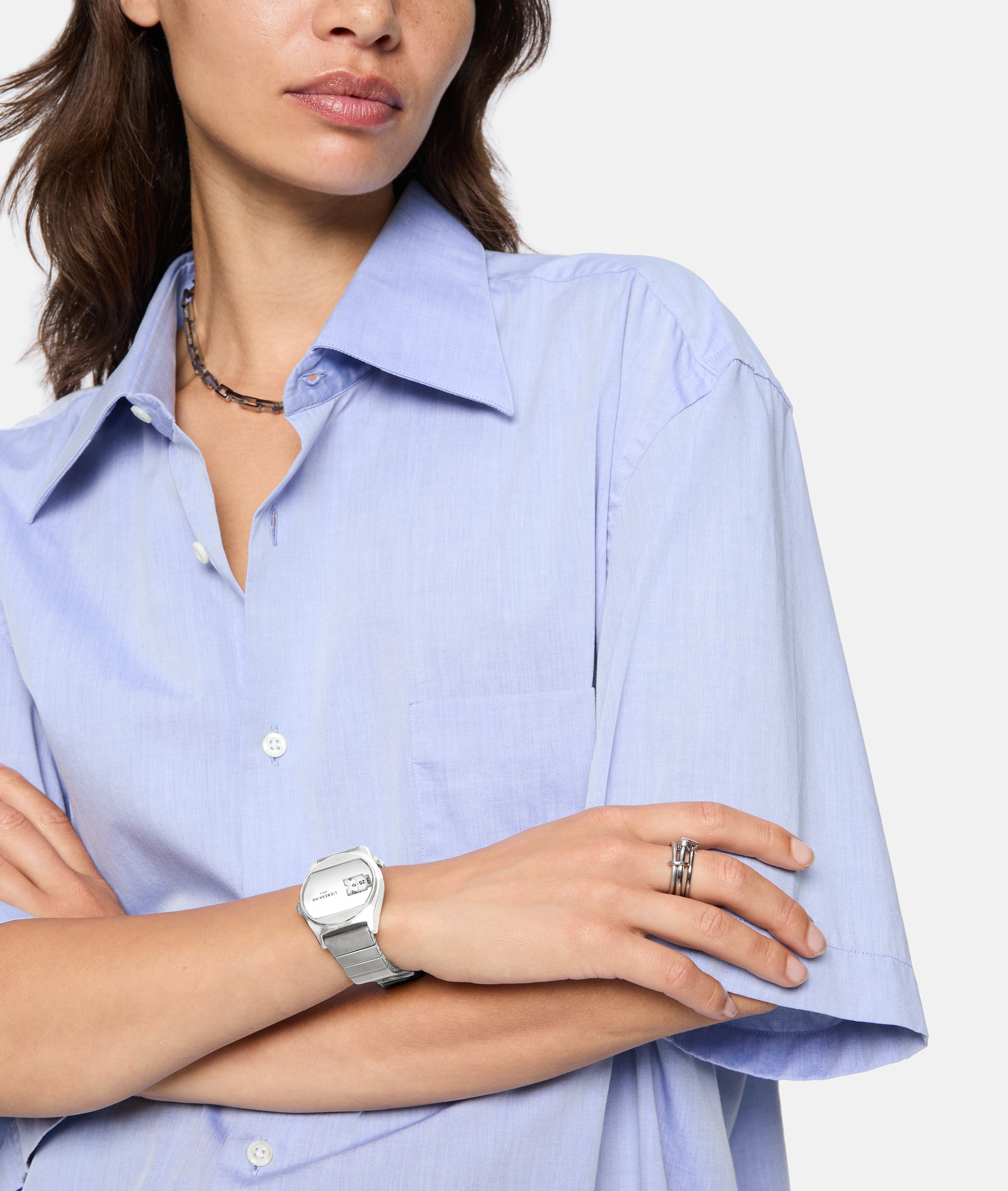 Liebeskind Berlin Quarzuhr »Vinyl Vision« Armbanduhr, Damenuhr, Edelstahlarmband, analog